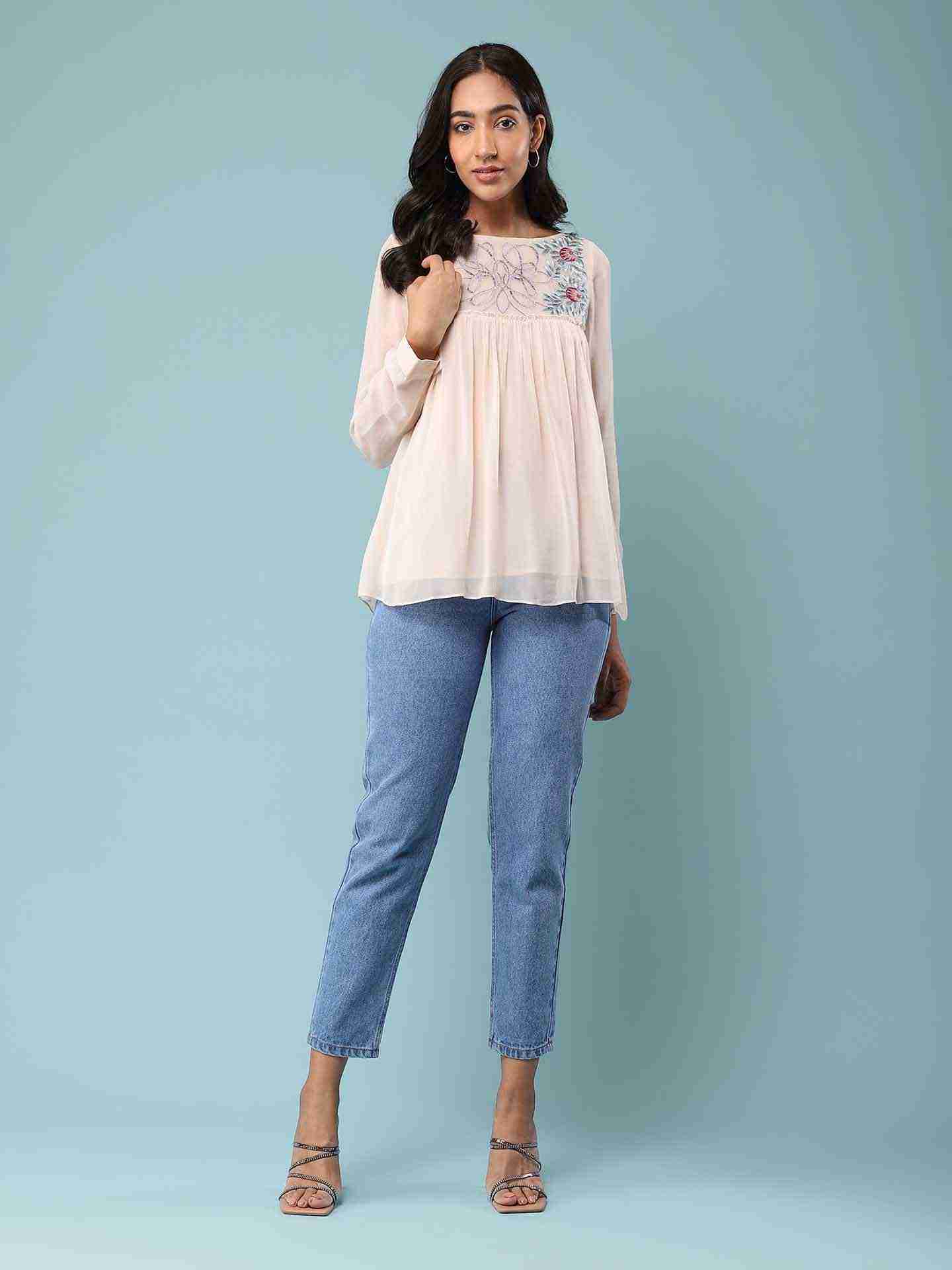 Ivory Ivy Kurti