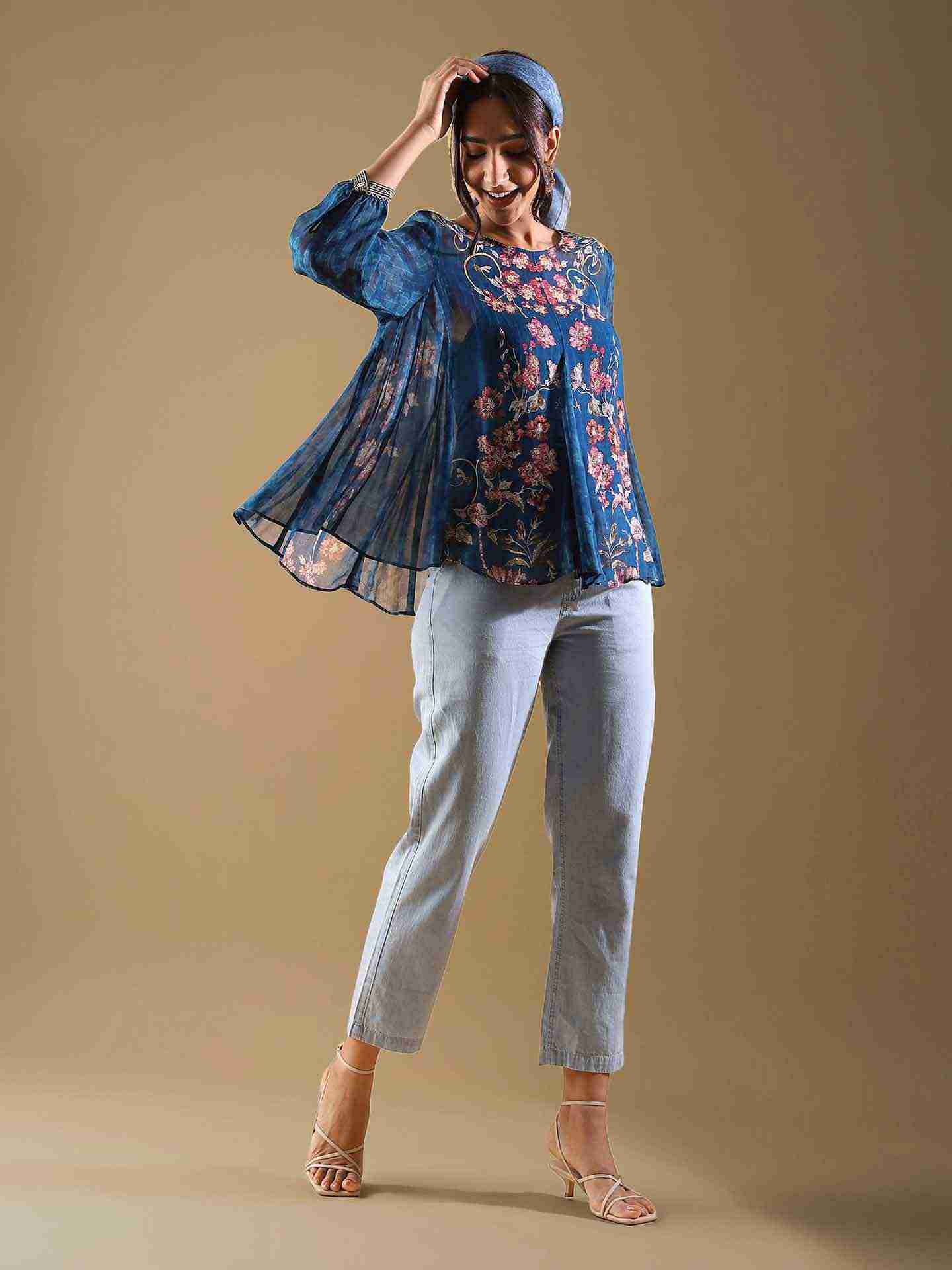 Blue Mia Top