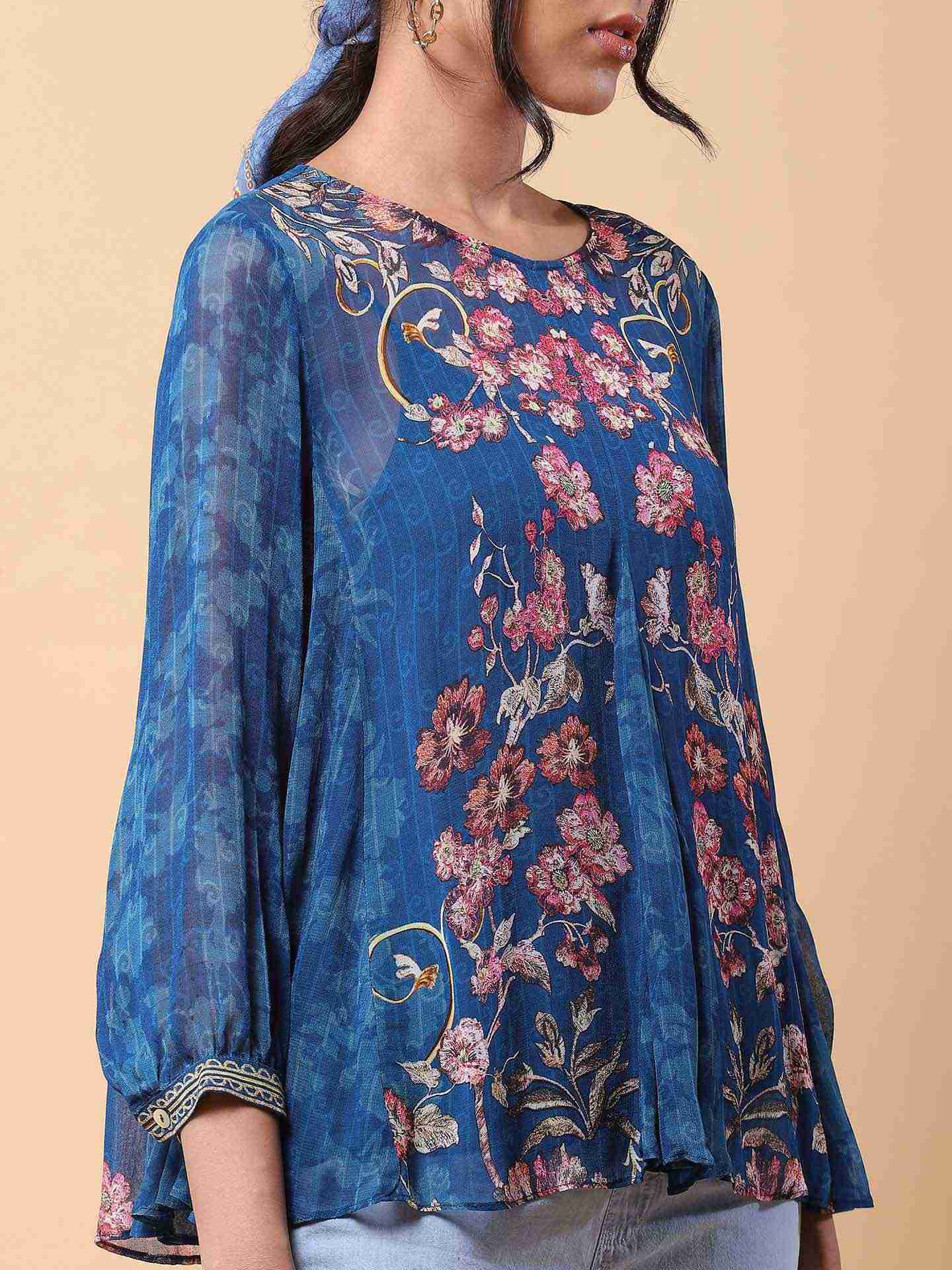 Blue Mia Top