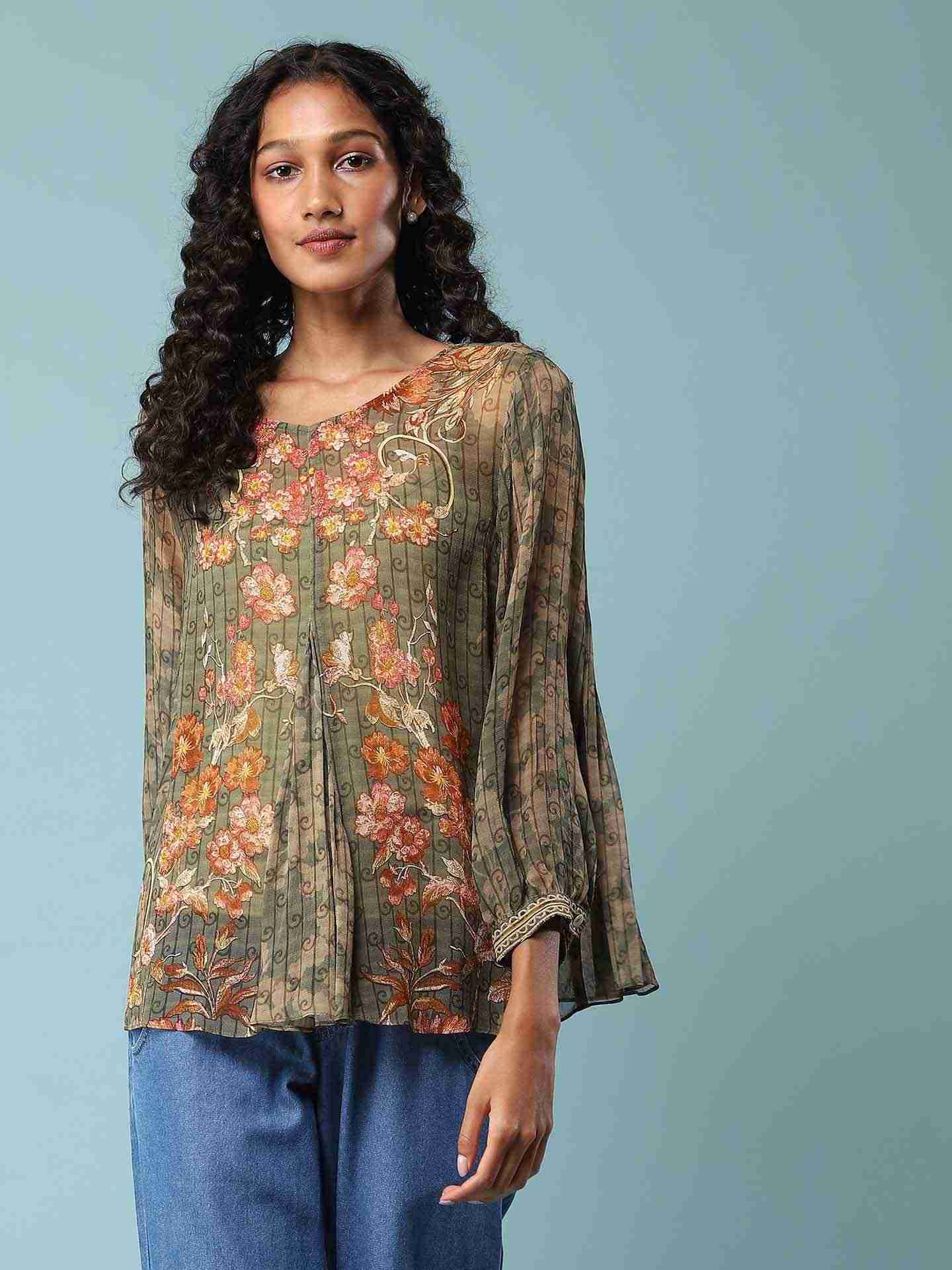 Green Mia Top