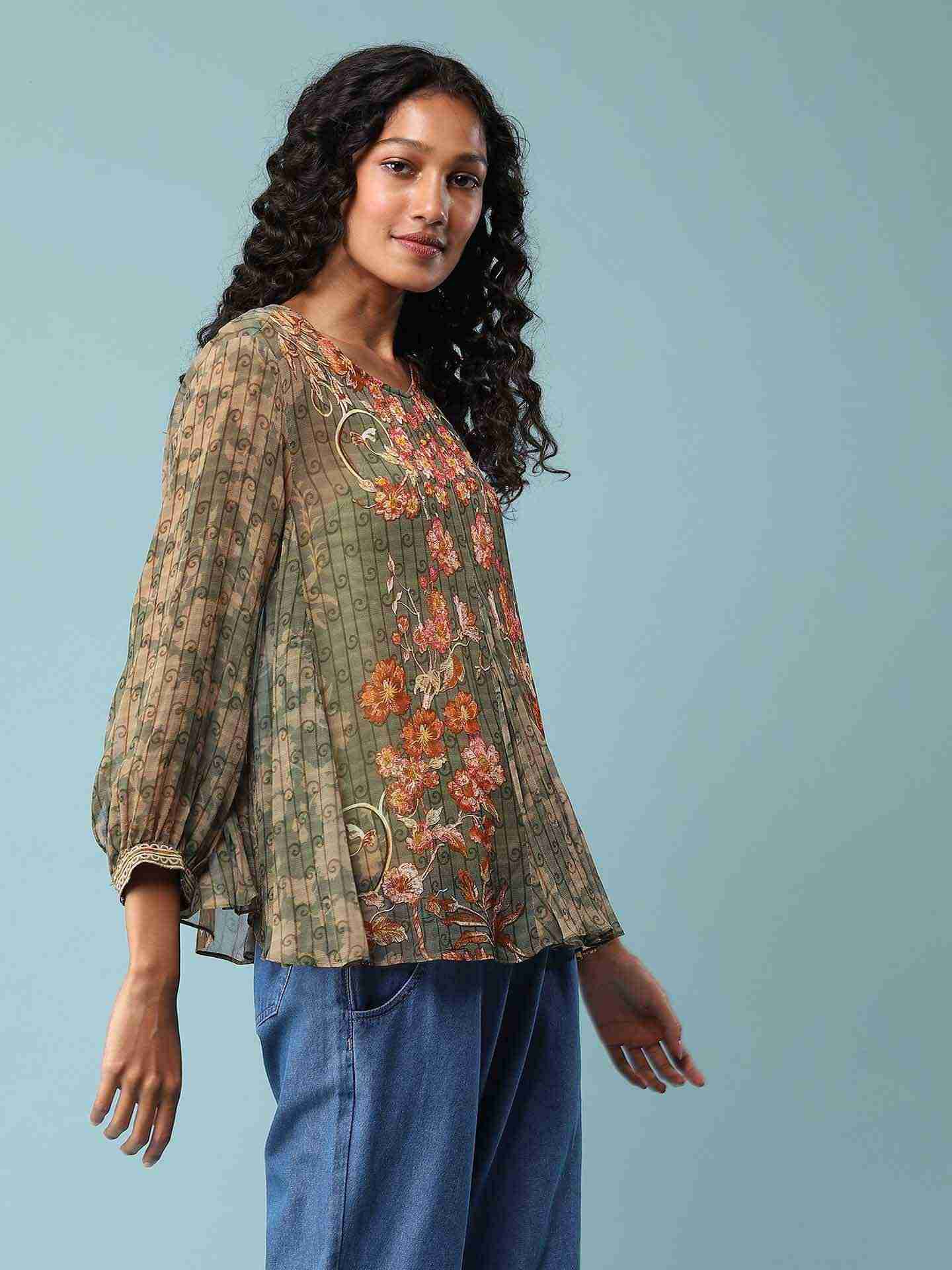 Green Mia Top