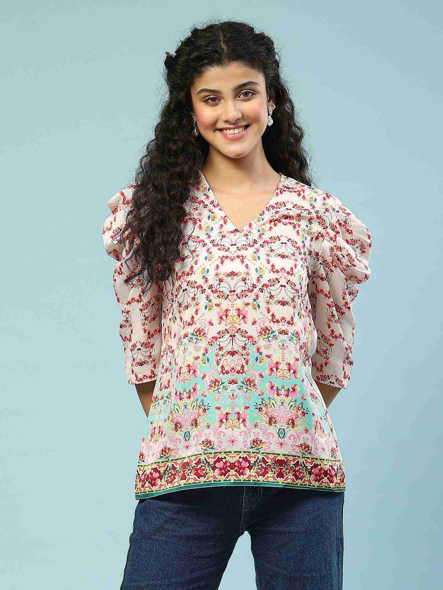 Ecru Yuvaan Top