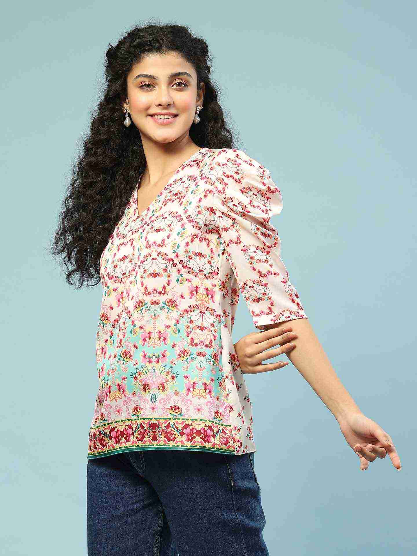Ecru Yuvaan Top
