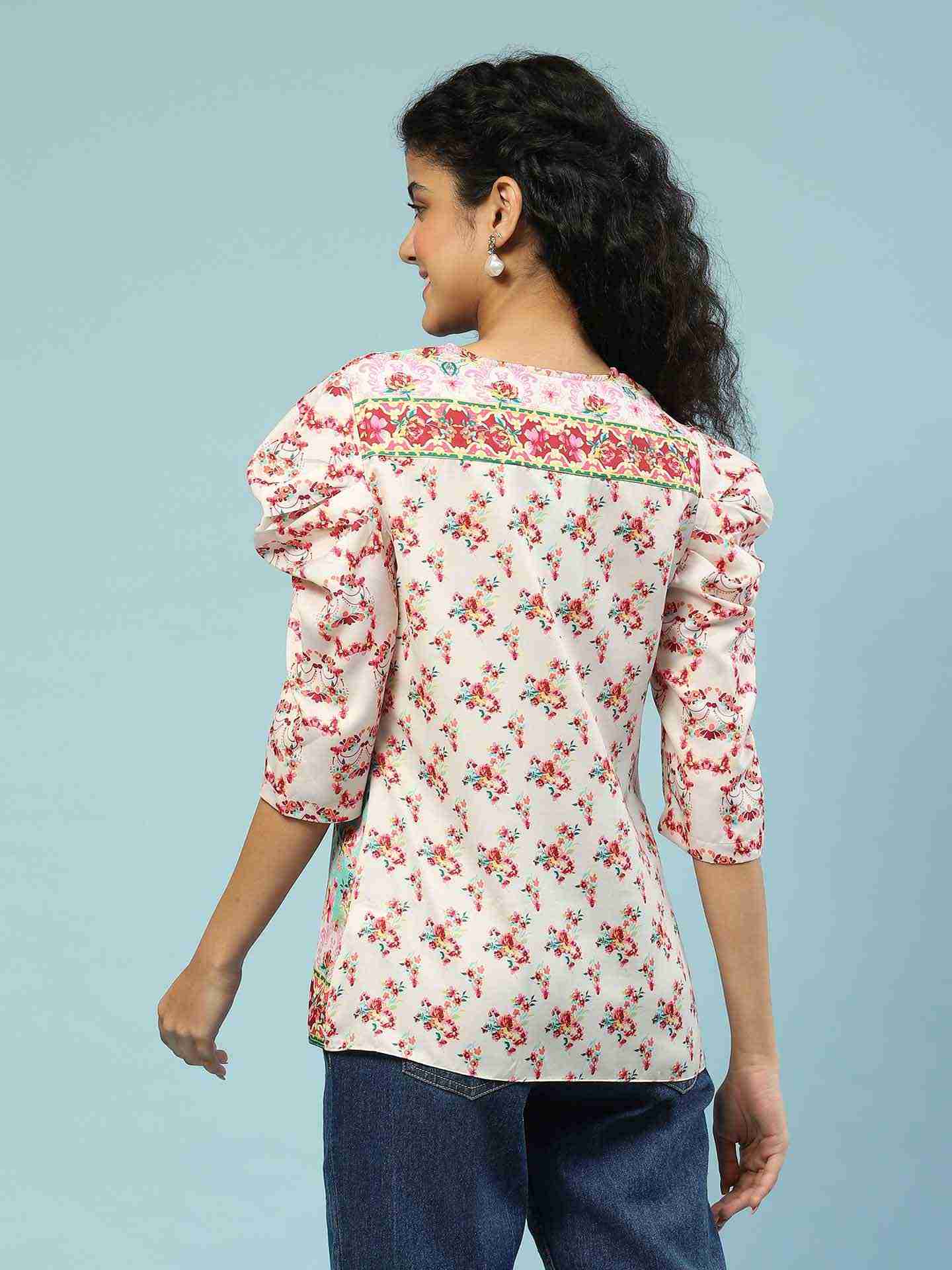 Ecru Yuvaan Top