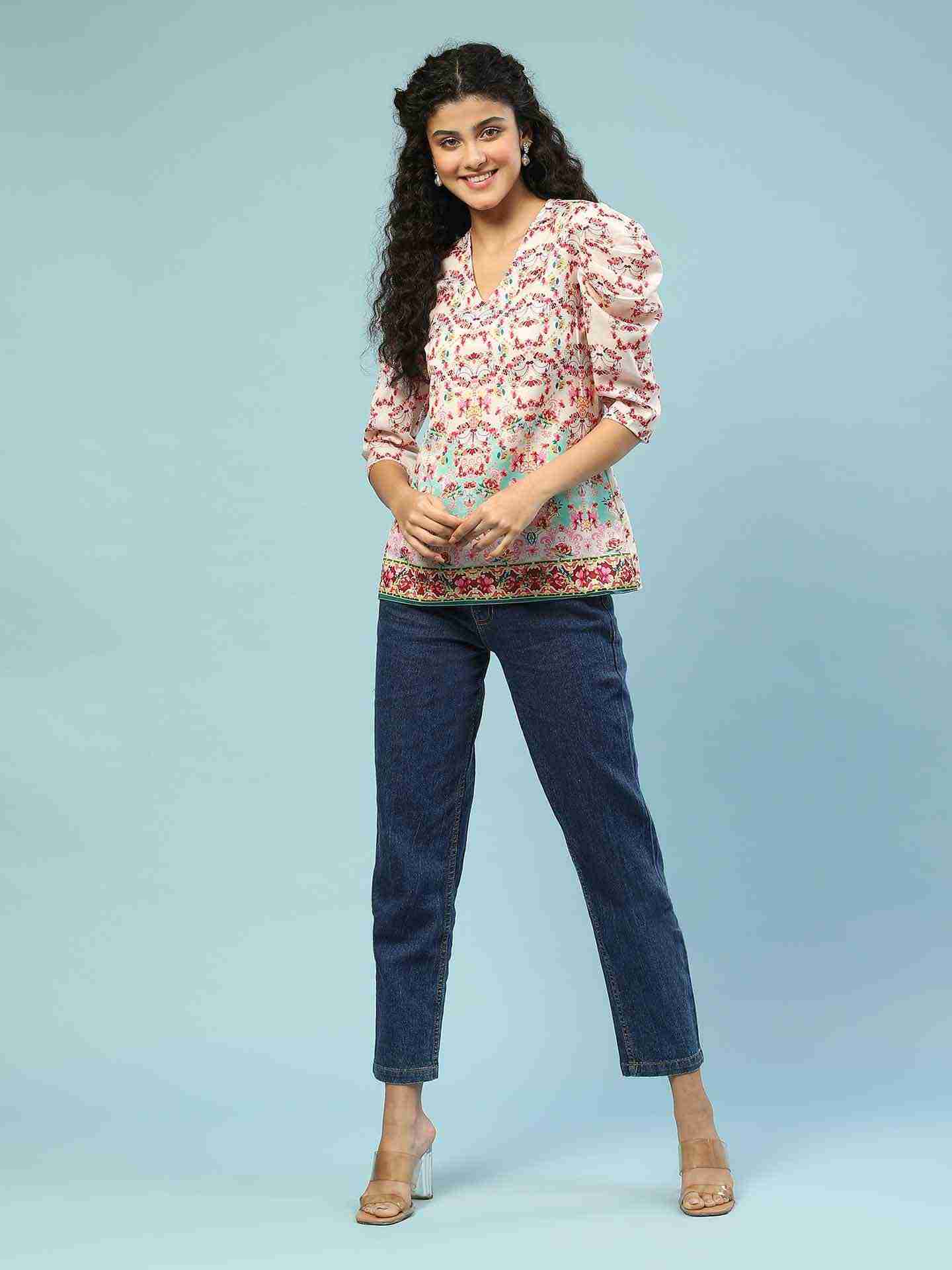 Ecru Yuvaan Top