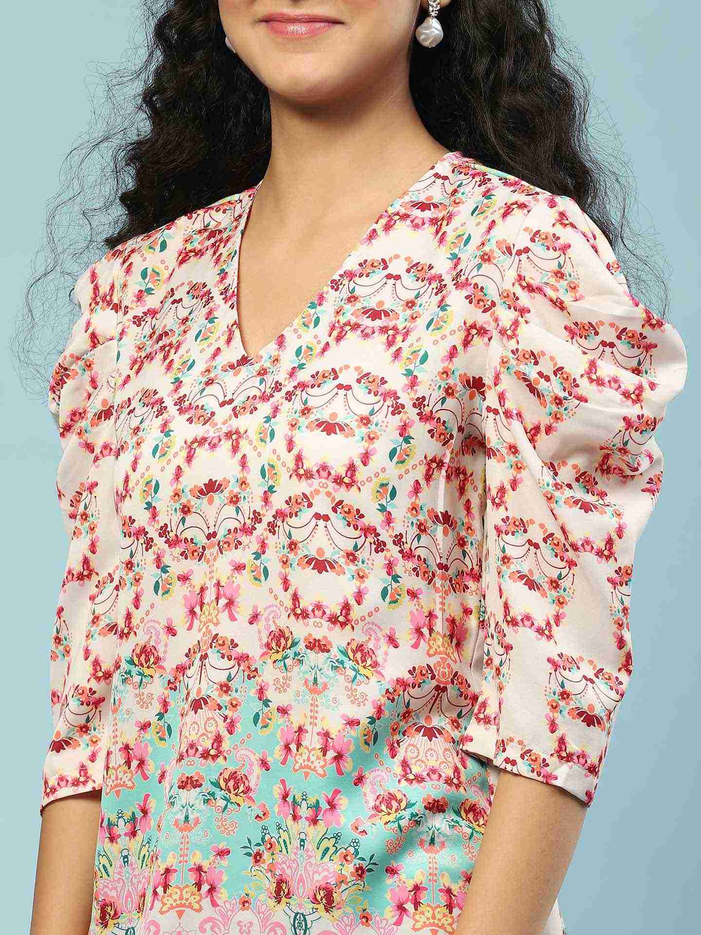 Ecru Yuvaan Top