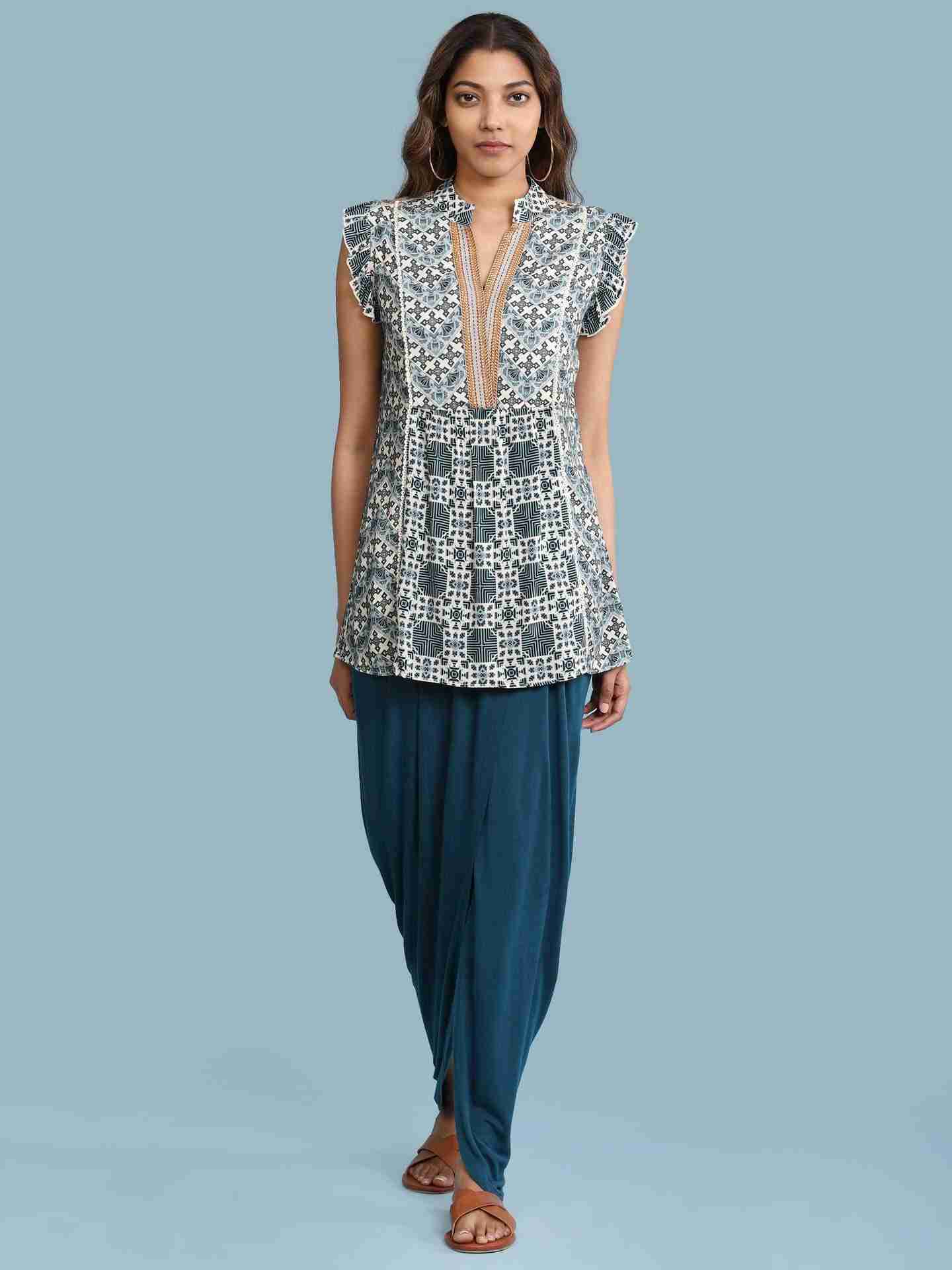 Blue Kilam Top