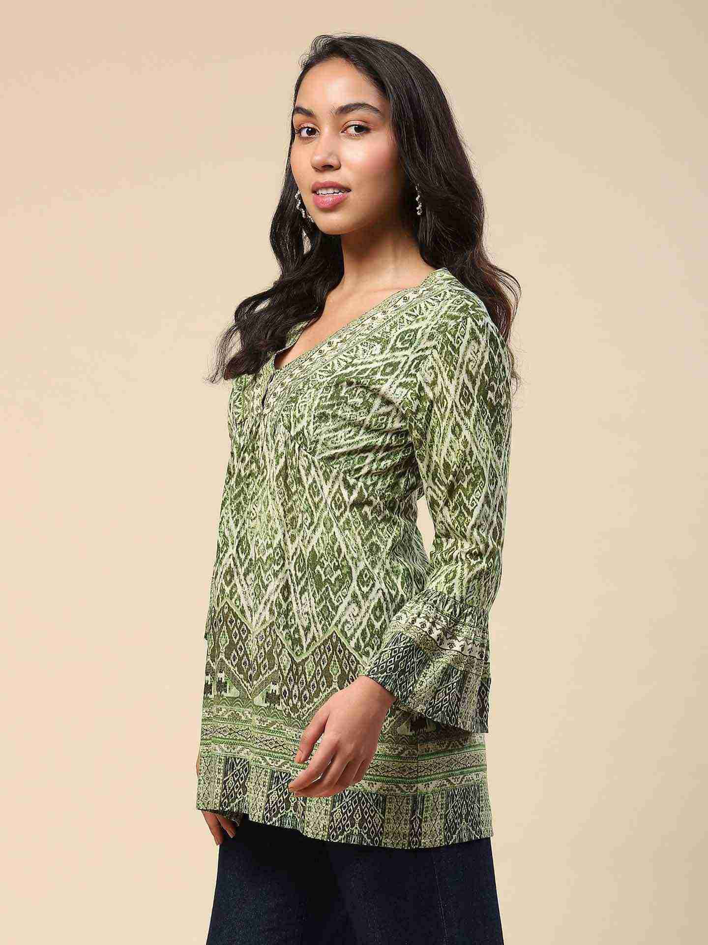 Green Mirage Tunic