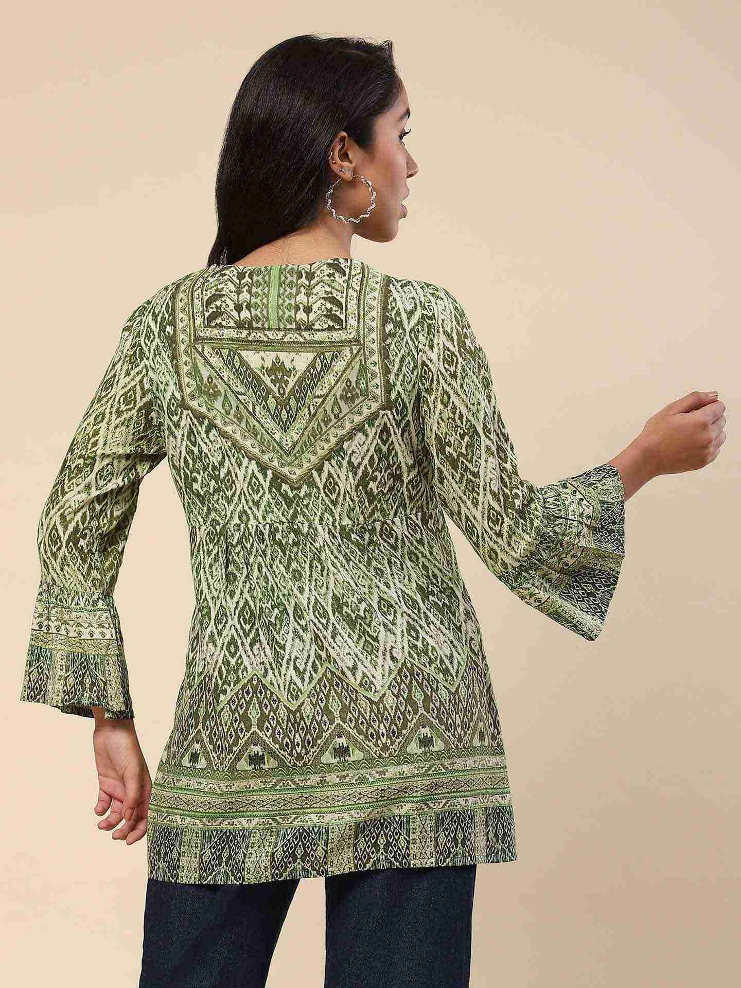 Green Mirage Tunic