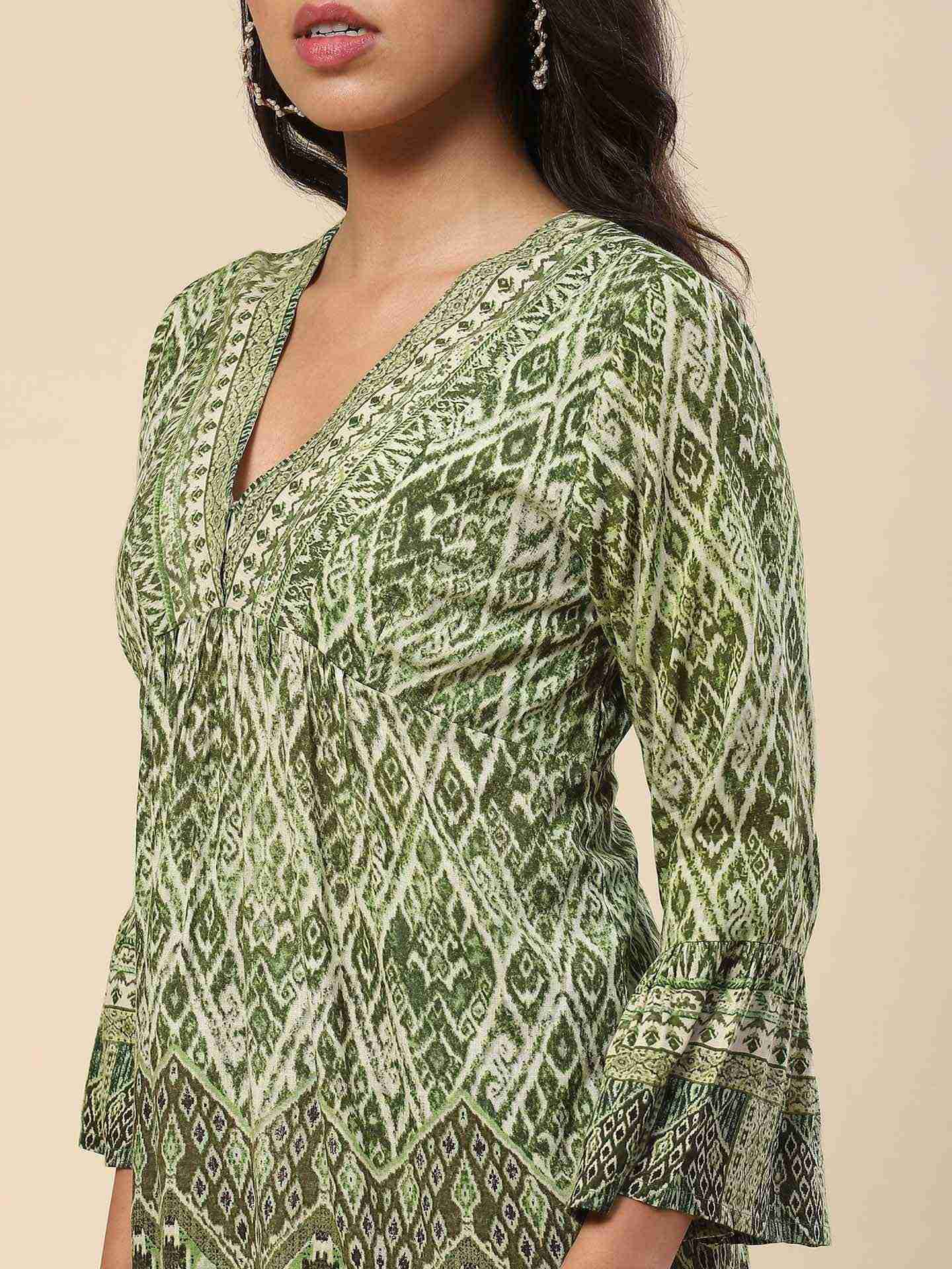 Green Mirage Tunic