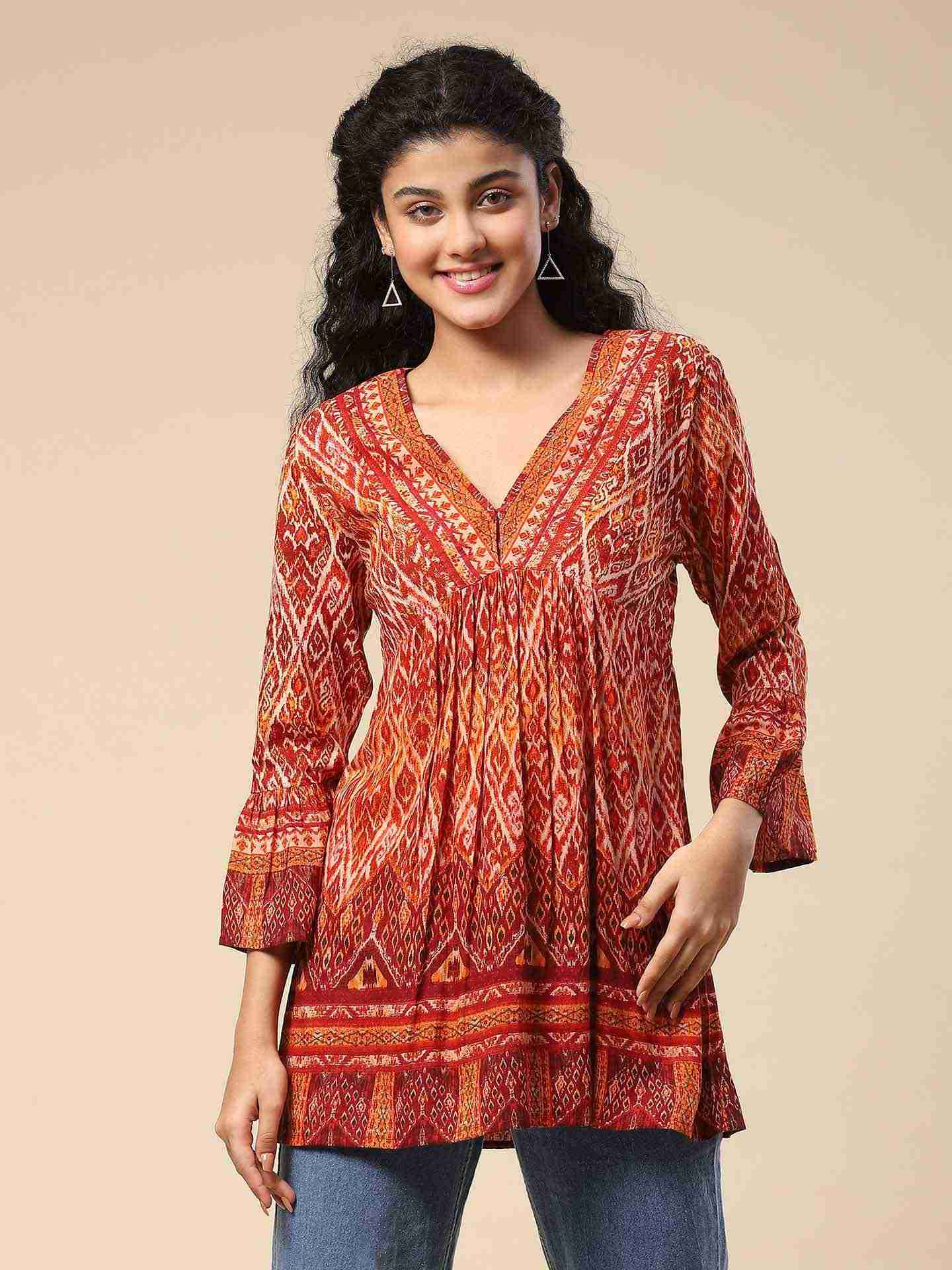 Rust Mirage Tunic