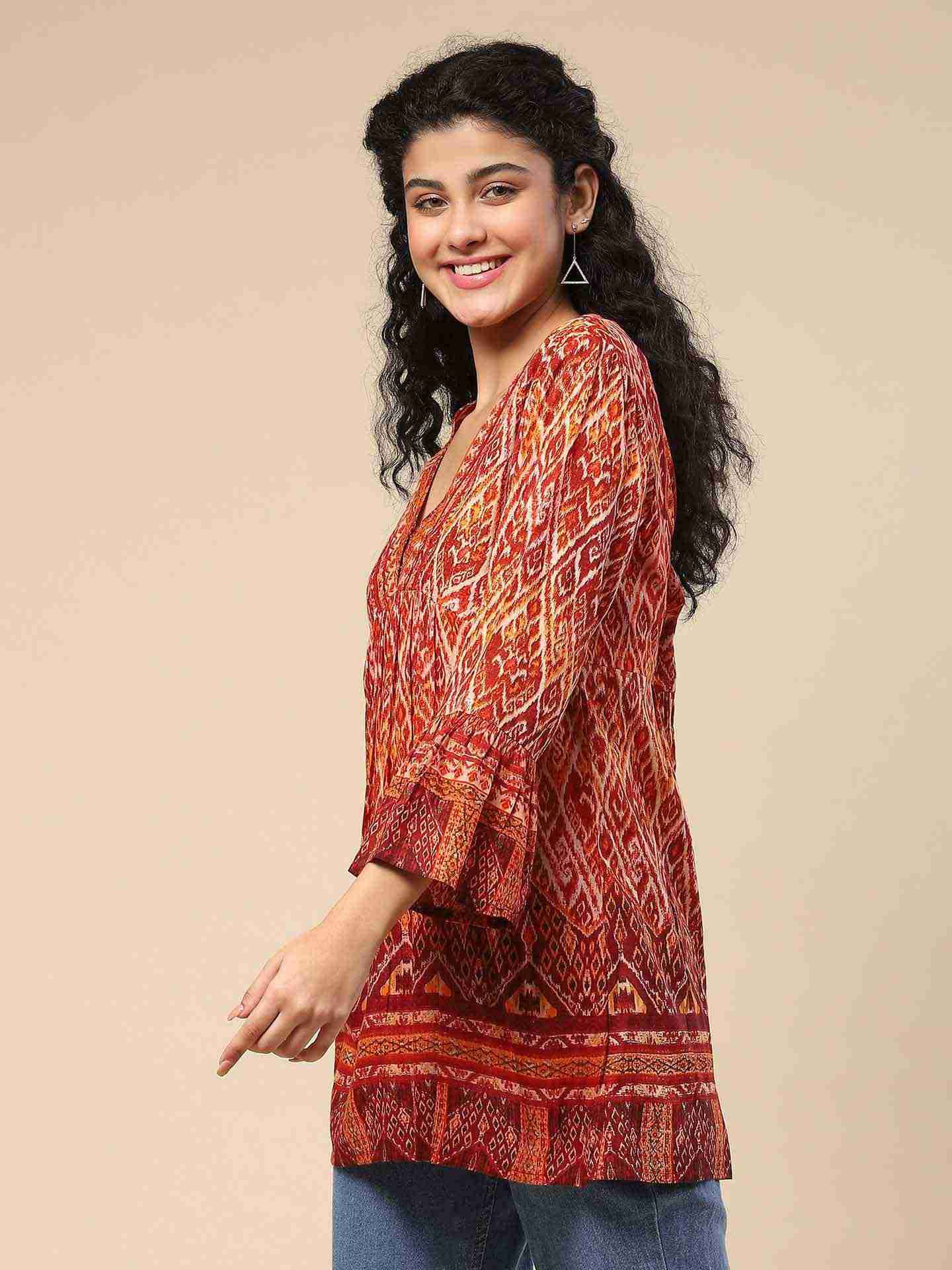 Rust Mirage Tunic