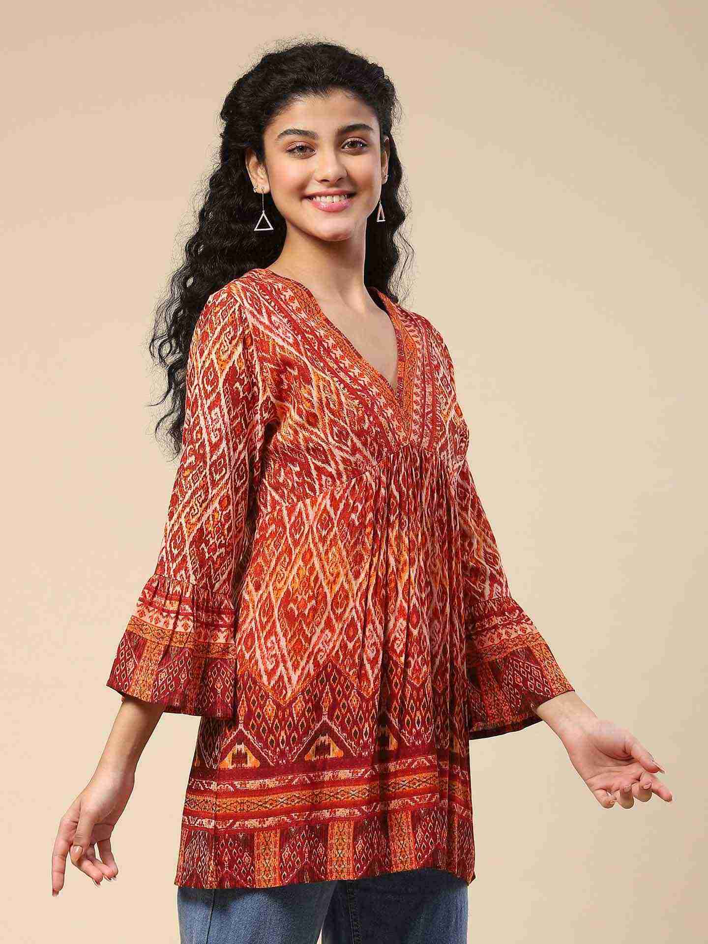 Rust Mirage Tunic