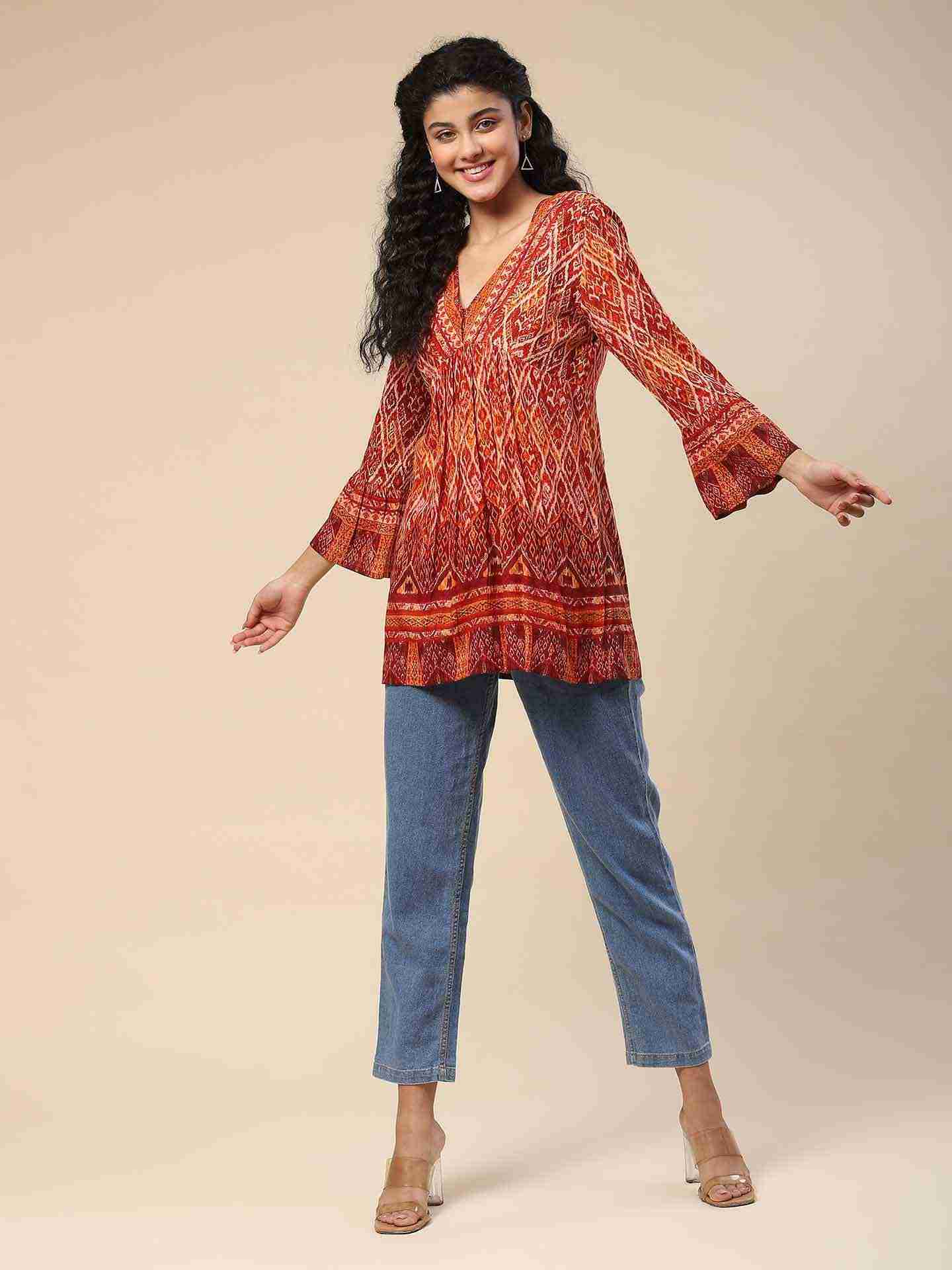 Rust Mirage Tunic