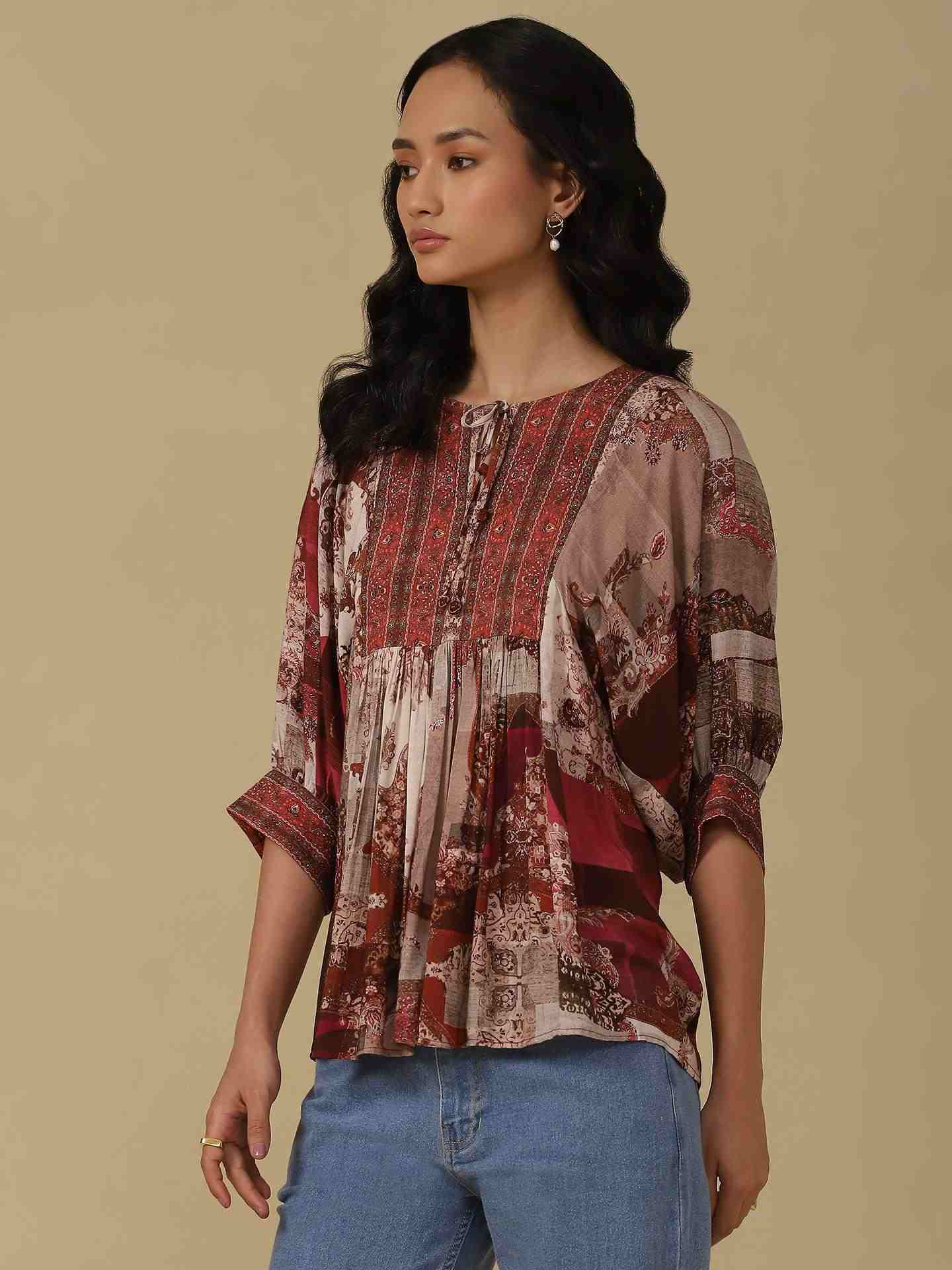 Wine Kashumi Kurti
