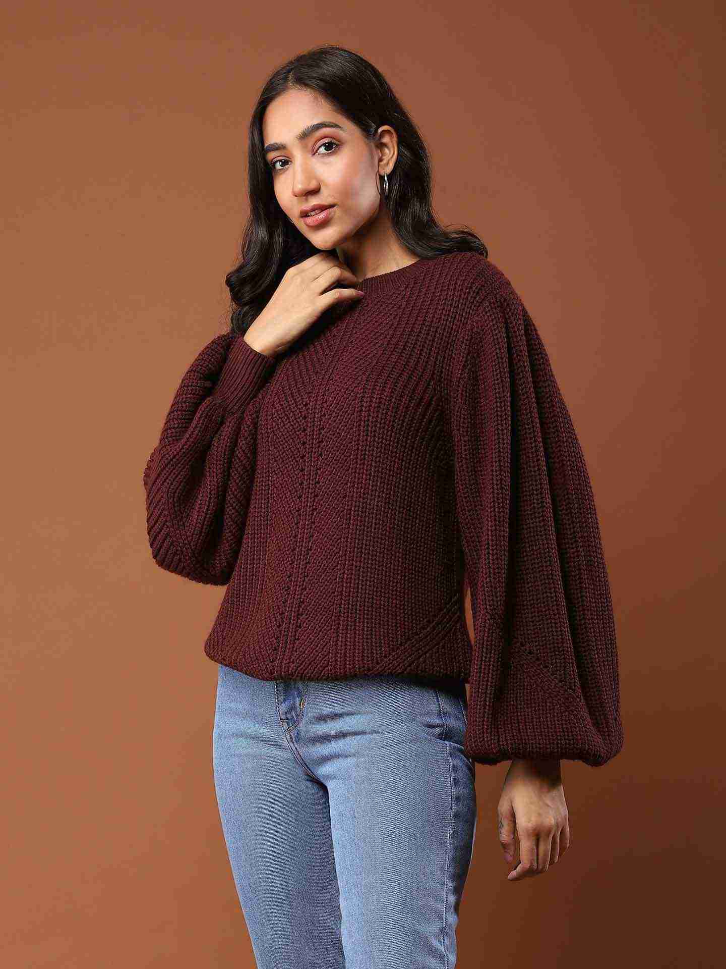 Brown Alessia Sweater