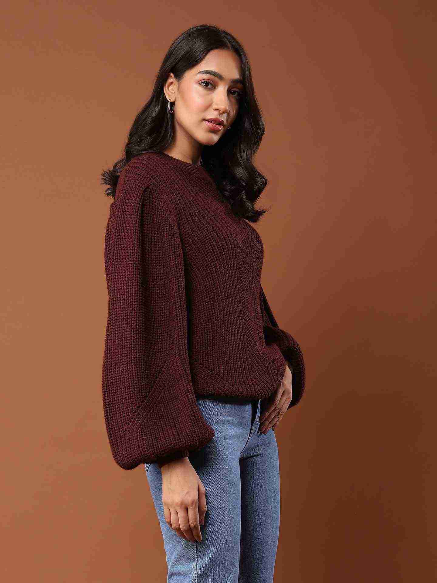 Brown Alessia Sweater