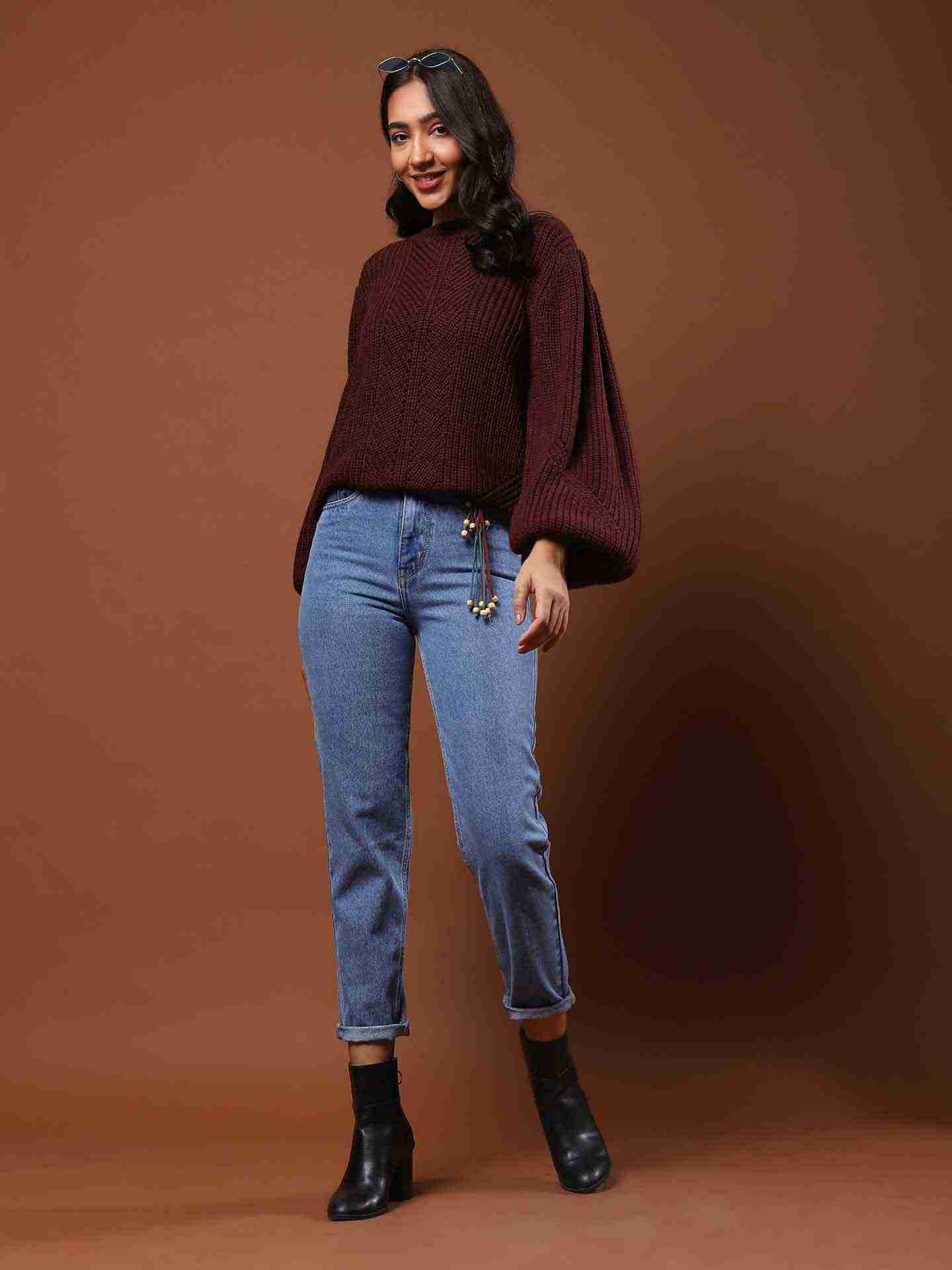 Brown Alessia Sweater