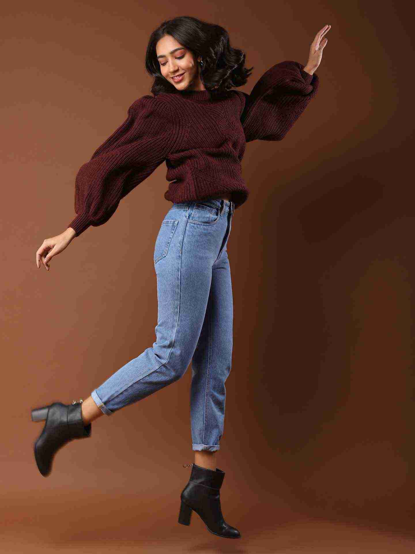 Brown Alessia Sweater