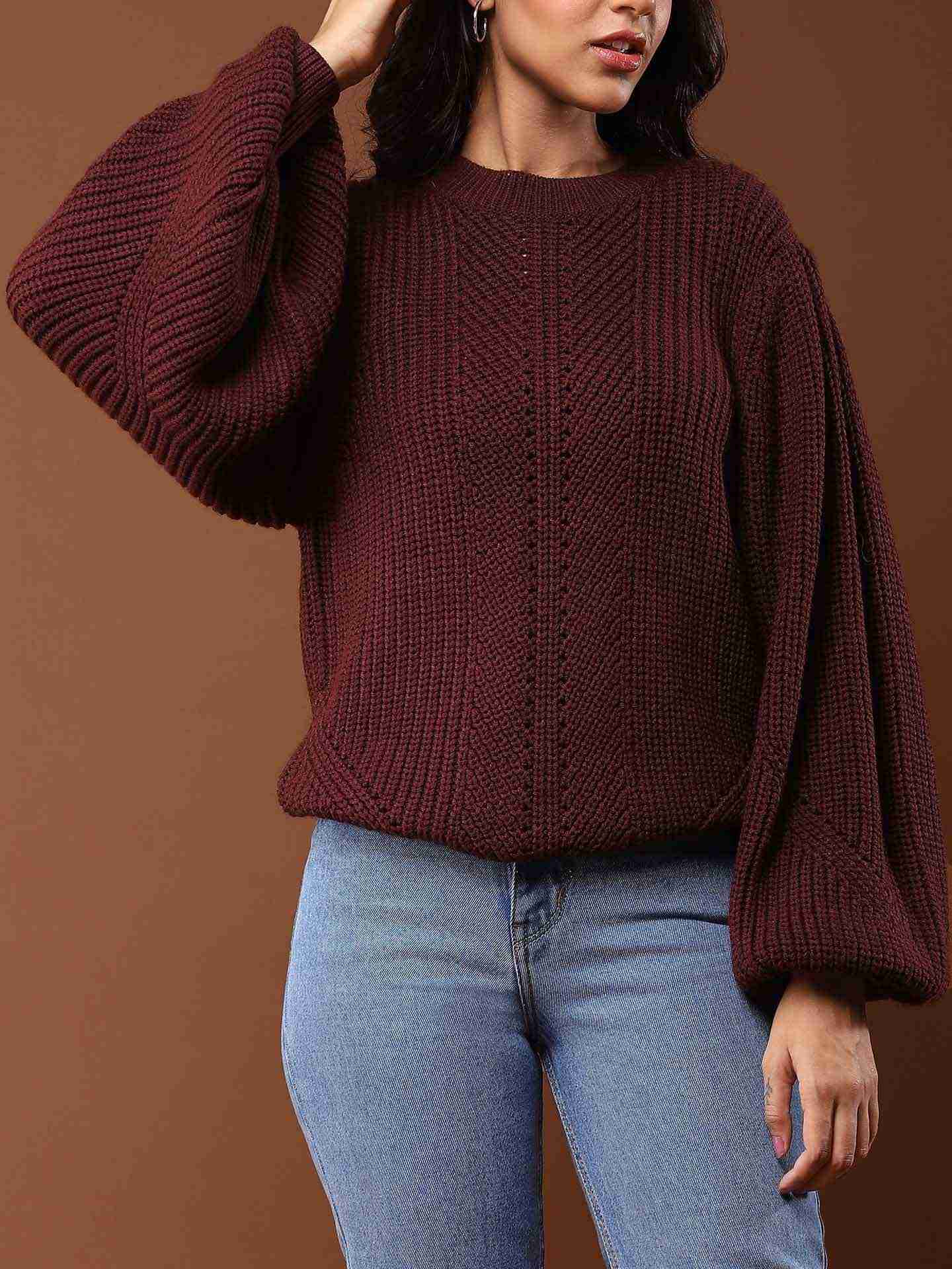 Brown Alessia Sweater