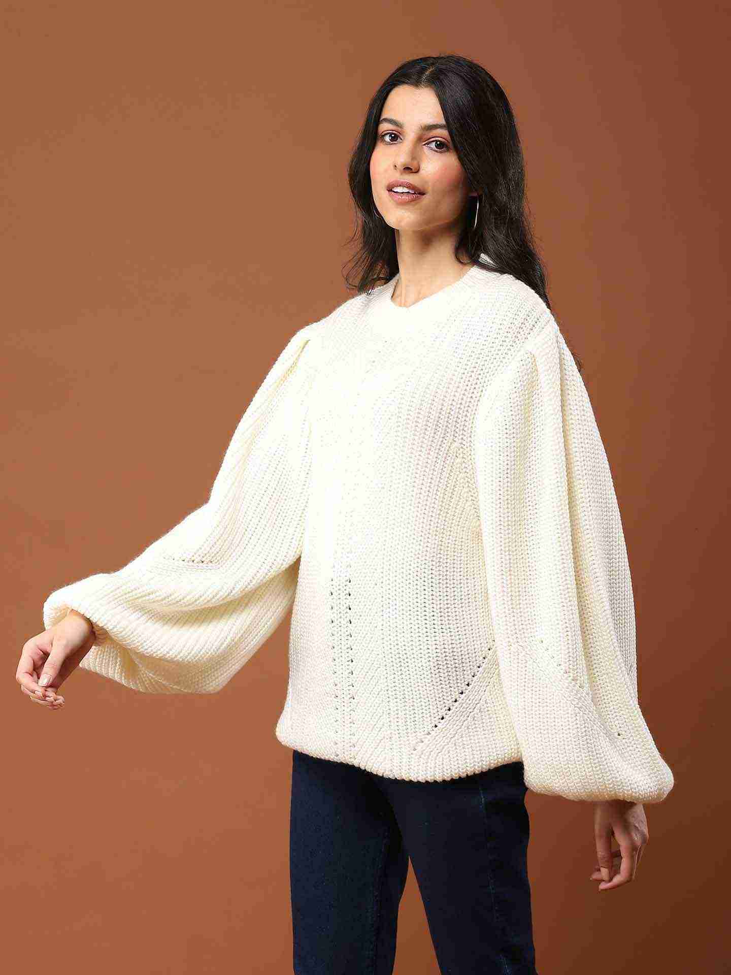 White Alessia Sweater