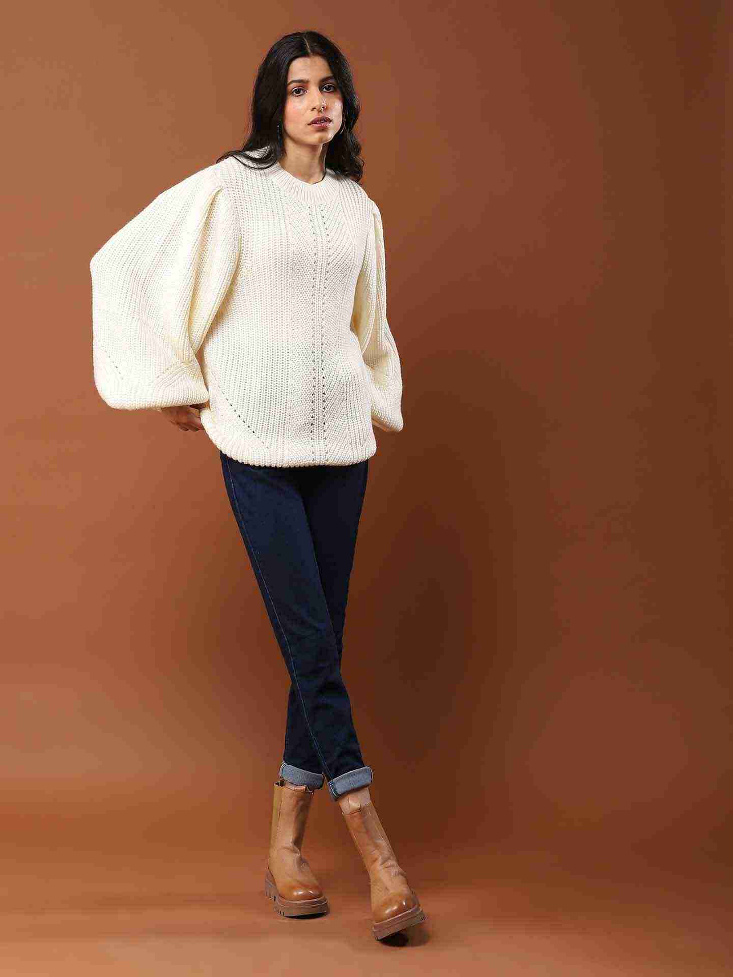 White Alessia Sweater