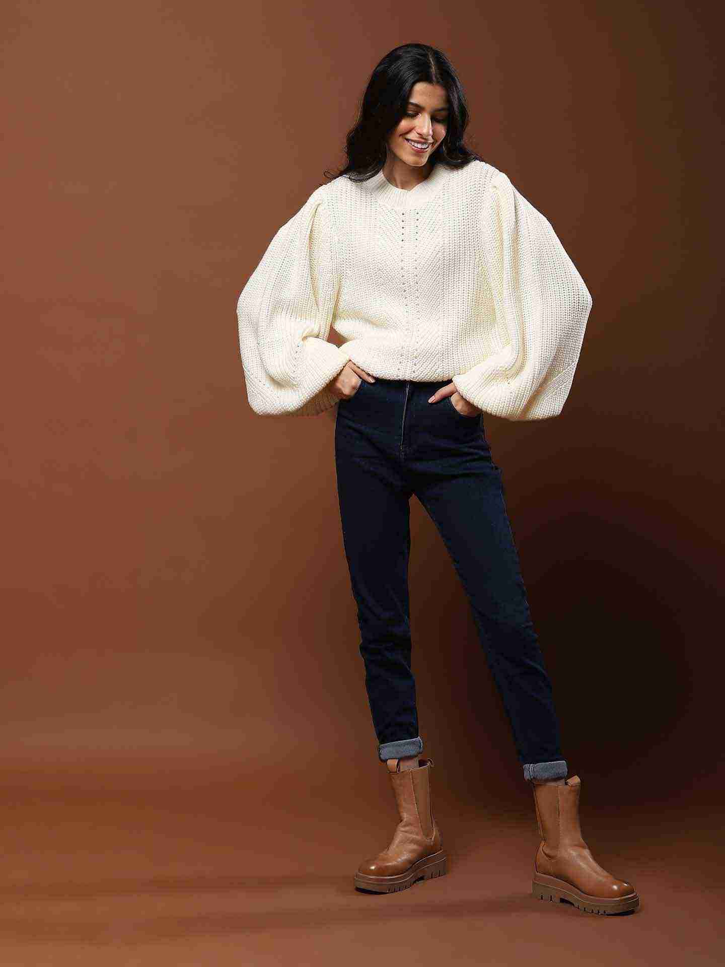 White Alessia Sweater