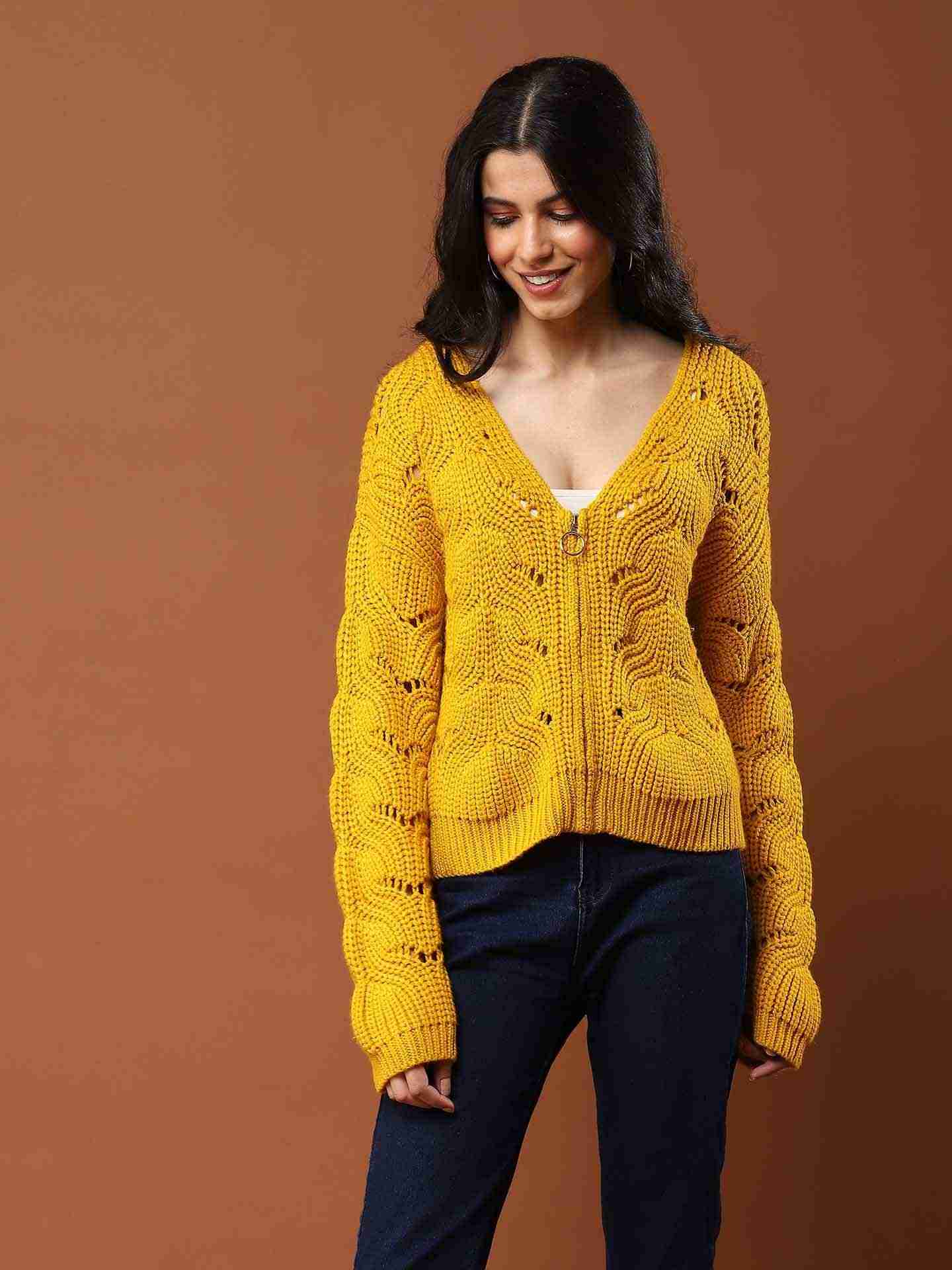 Mustard Alessia Sweater