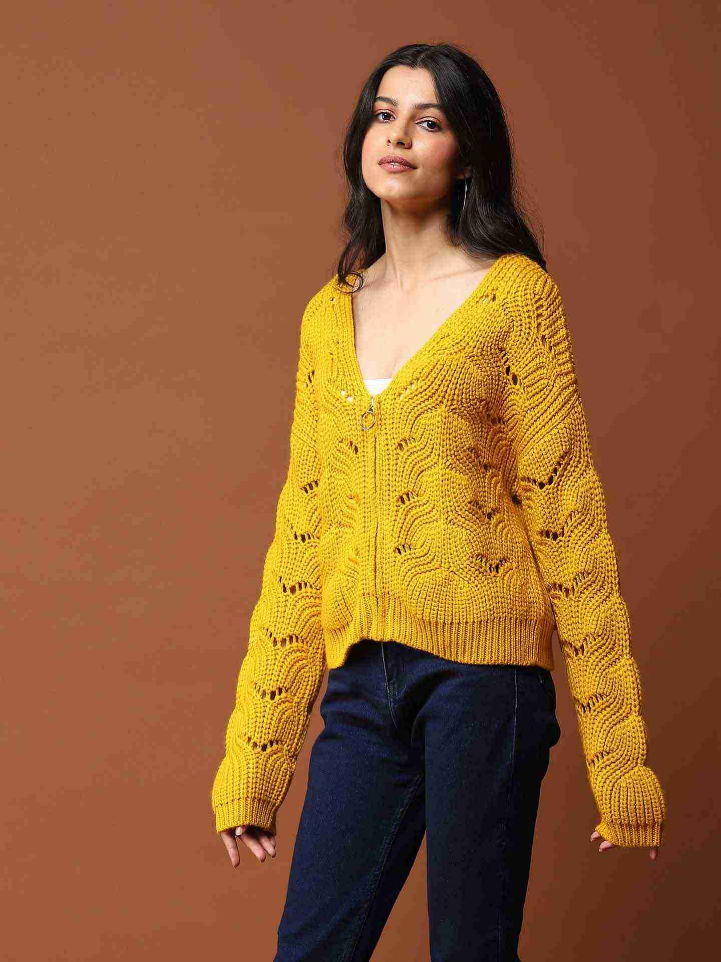Mustard Alessia Sweater