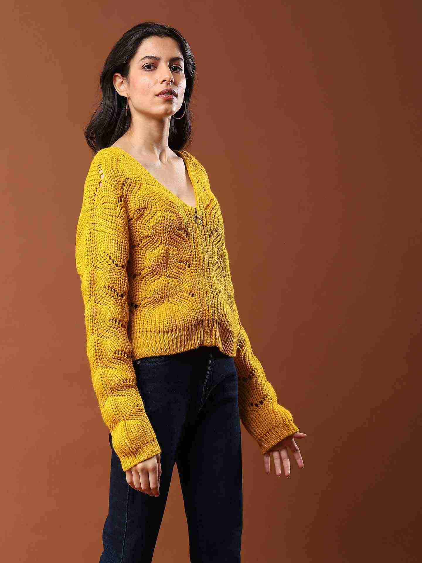 Mustard Alessia Sweater