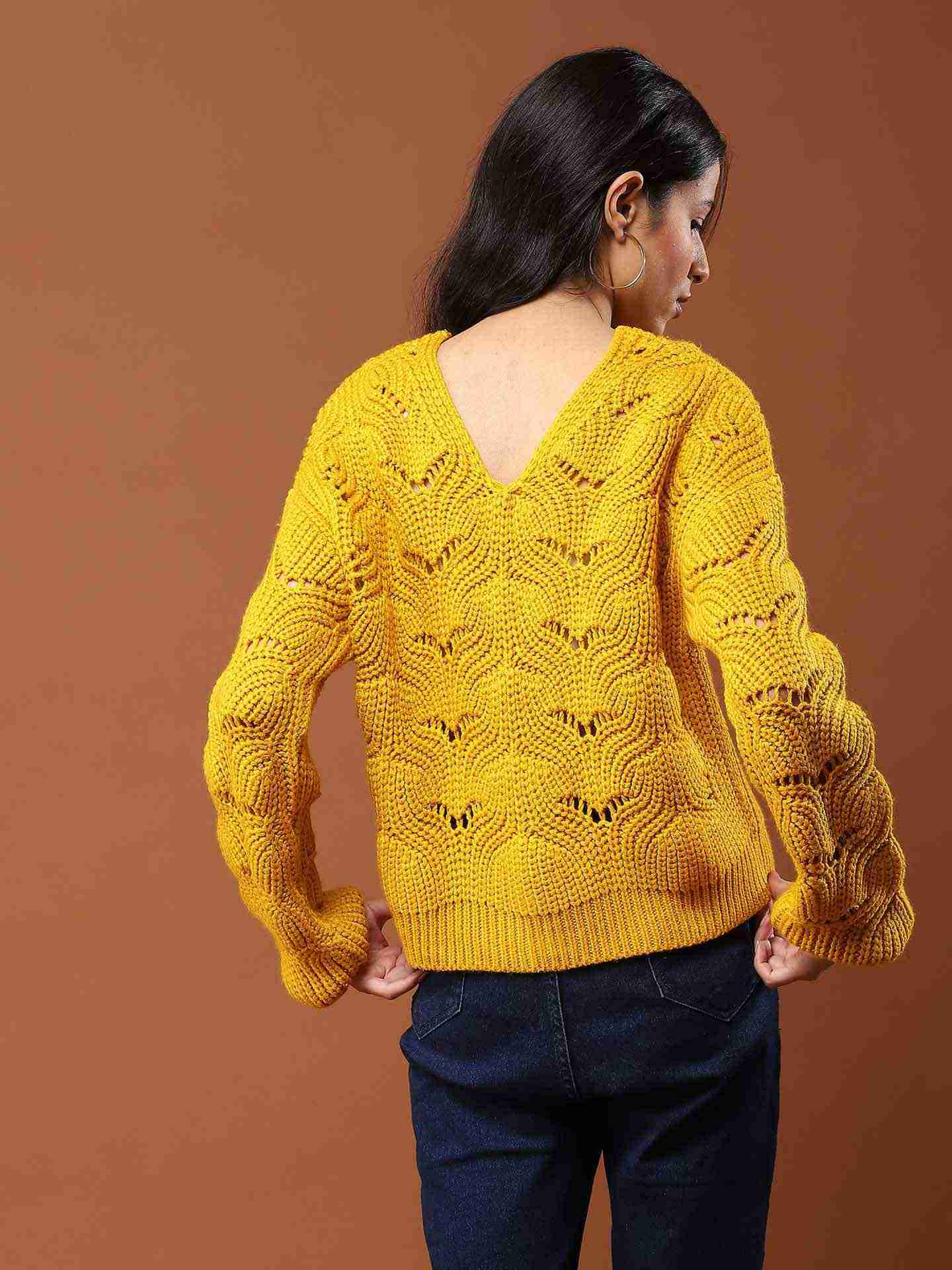Mustard Alessia Sweater
