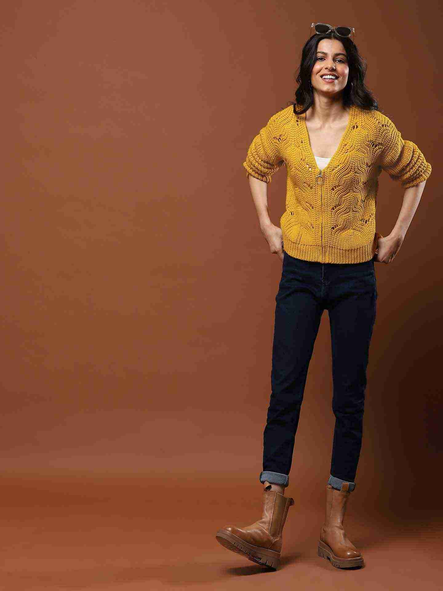 Mustard Alessia Sweater