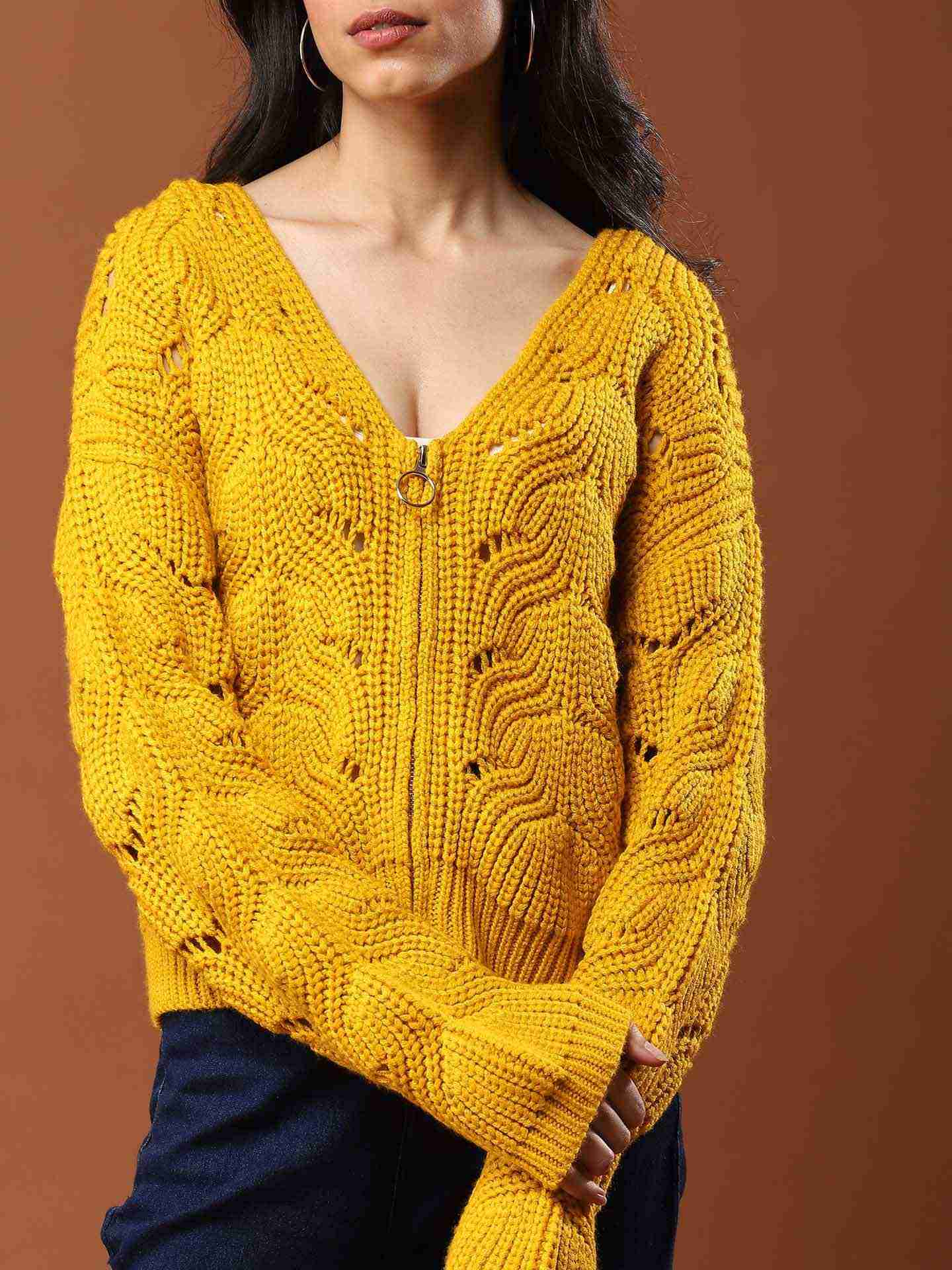 Mustard Alessia Sweater