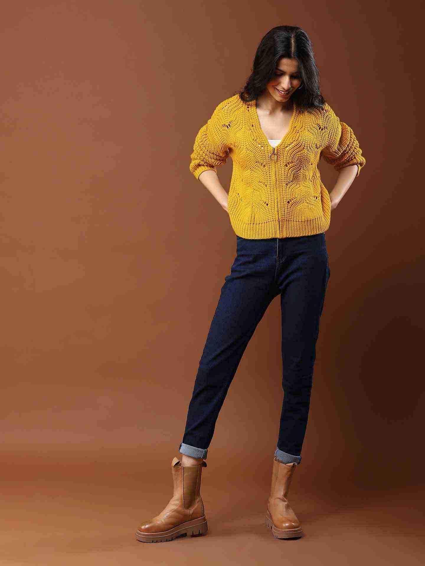 Mustard Alessia Sweater