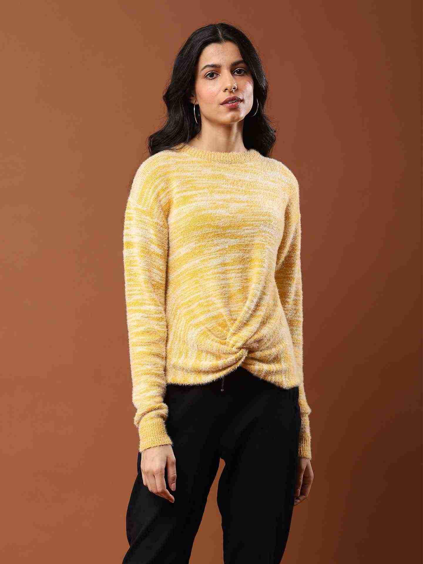 Yellow Alessia Sweater