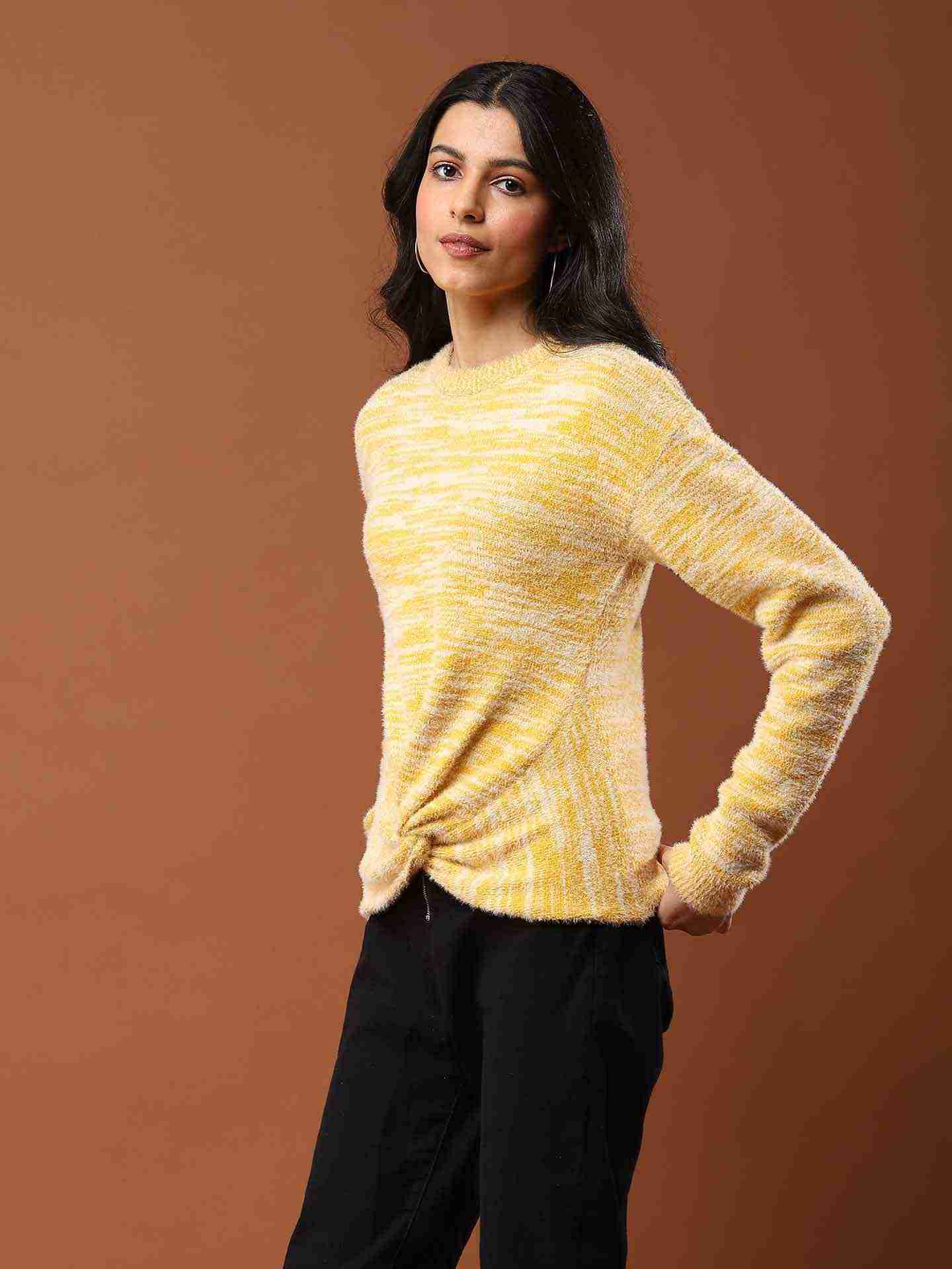 Yellow Alessia Sweater
