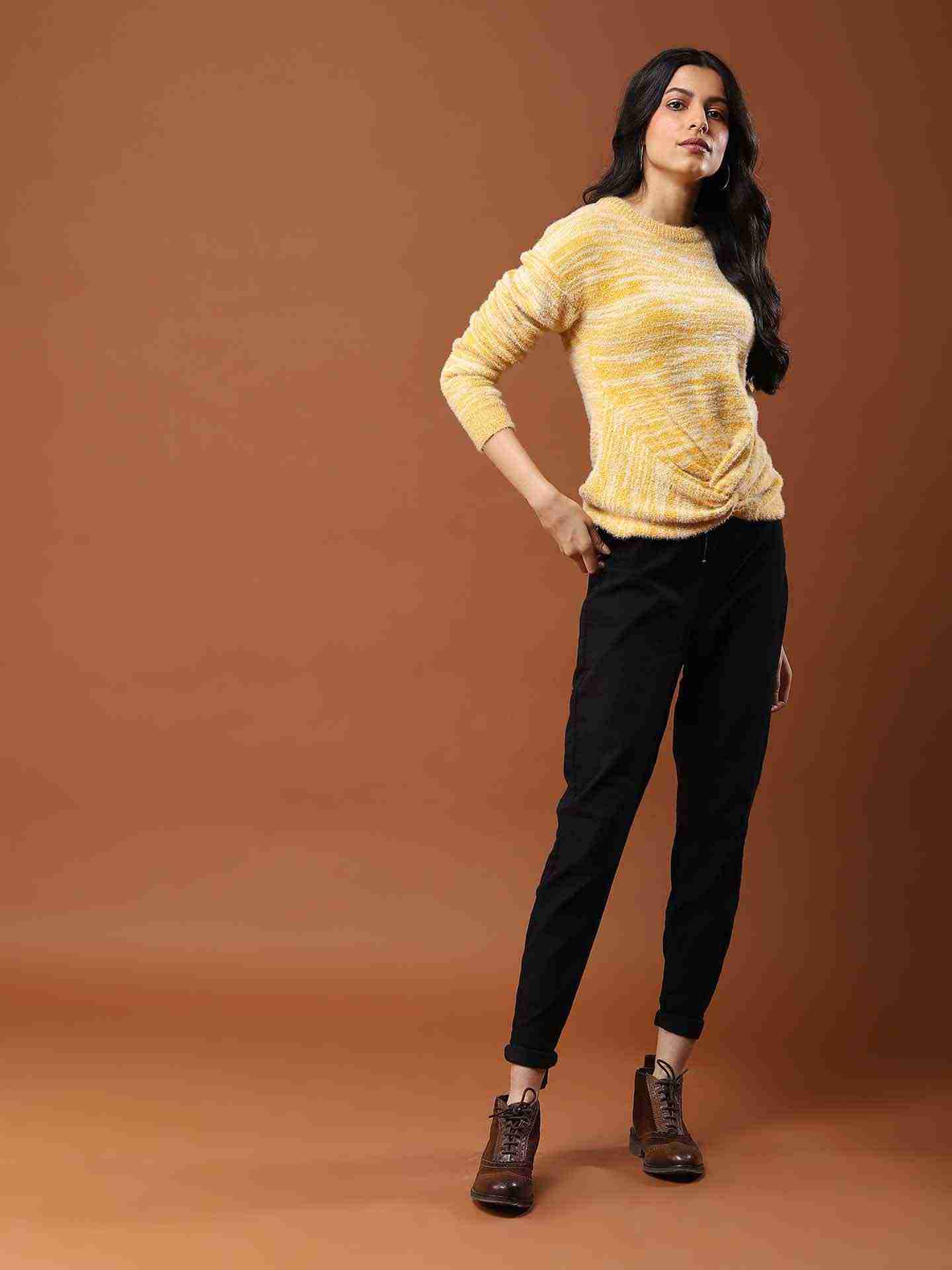 Yellow Alessia Sweater