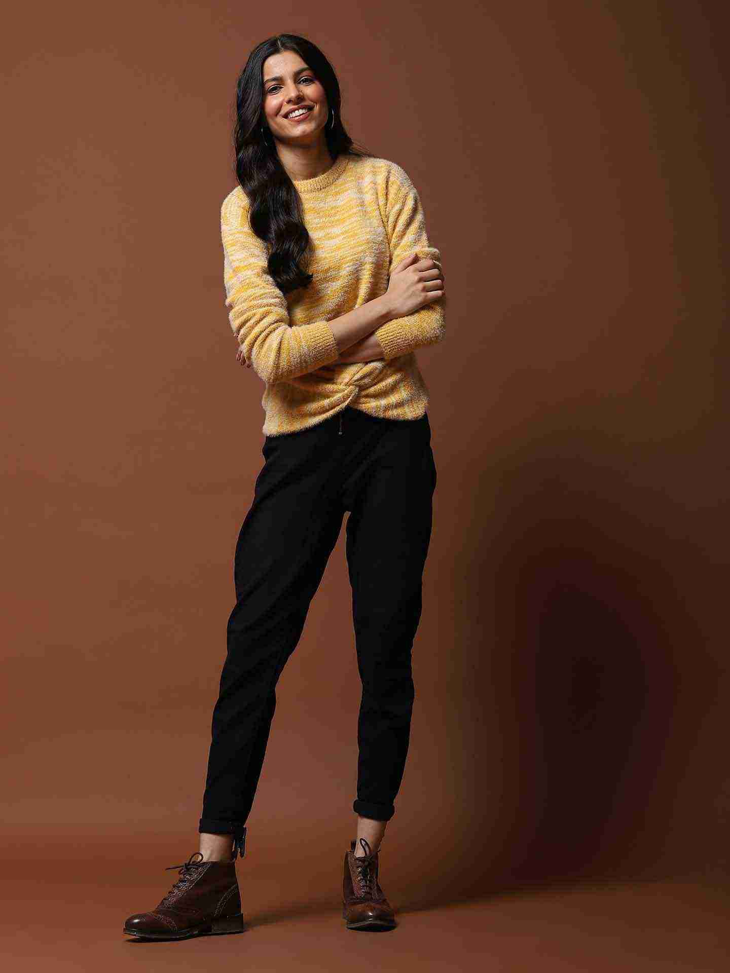 Yellow Alessia Sweater