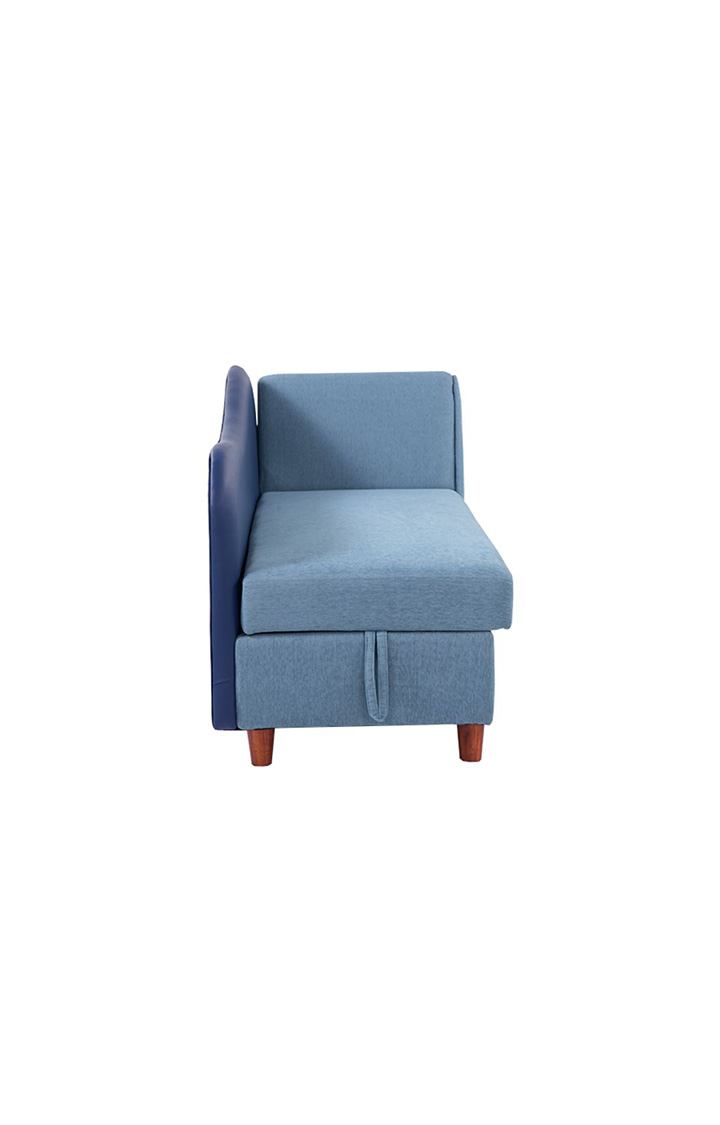 Viva Storage RHS Chaise Lounger Mirage Blue Colour