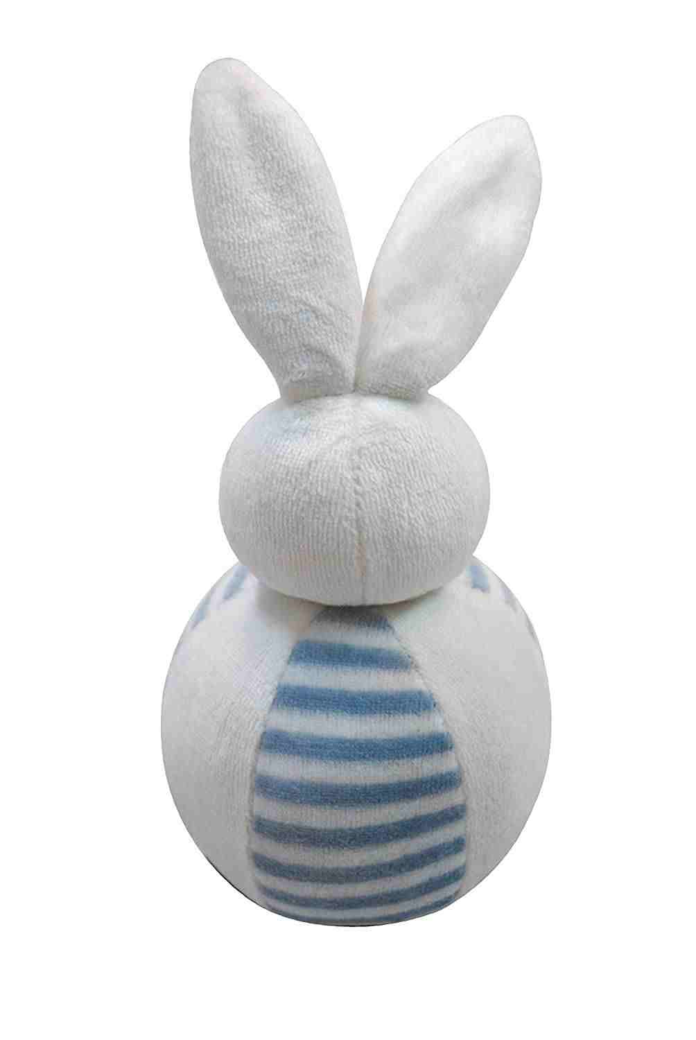 Abracadabra Bunny Rattle - Blue