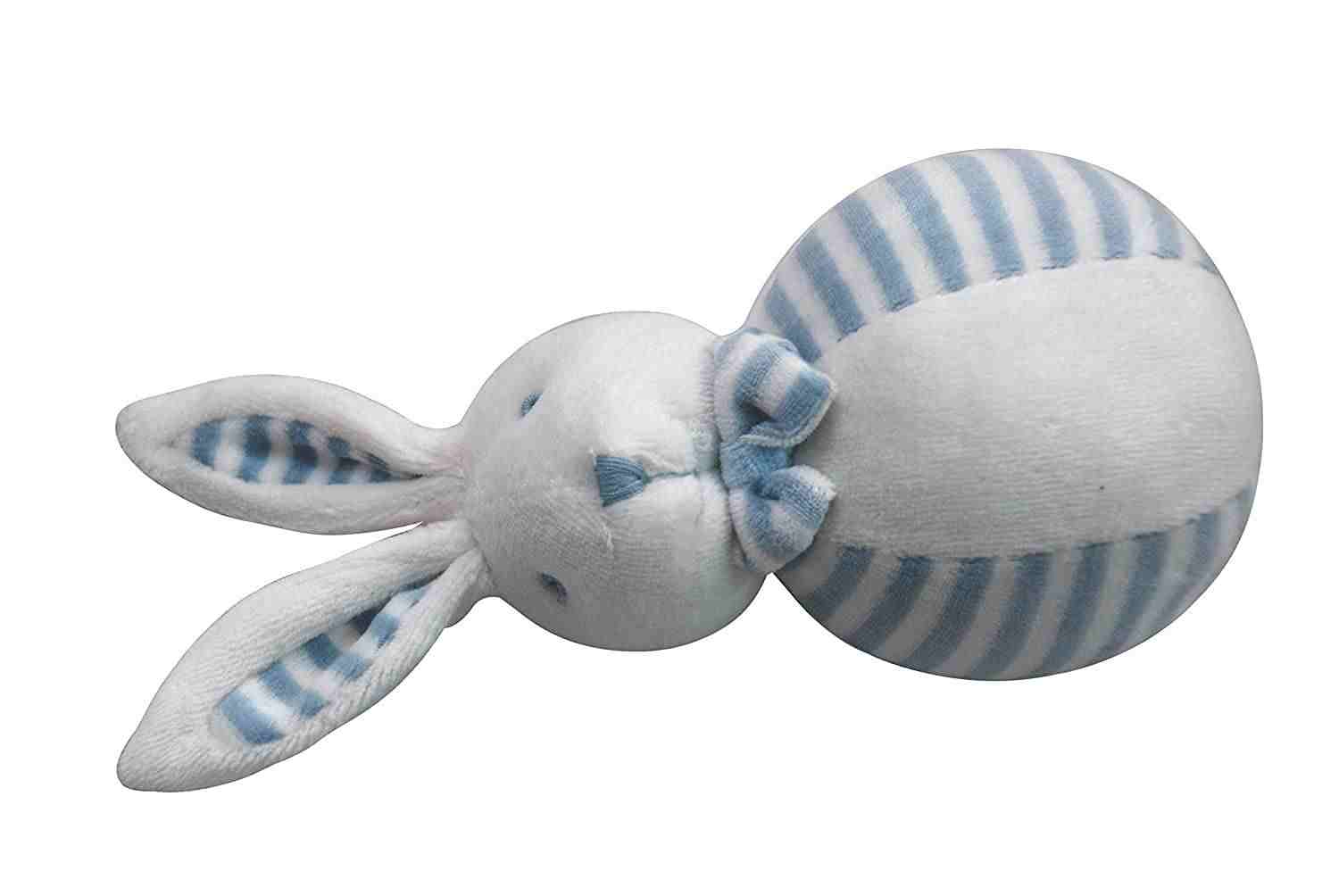 Abracadabra Bunny Rattle - Blue