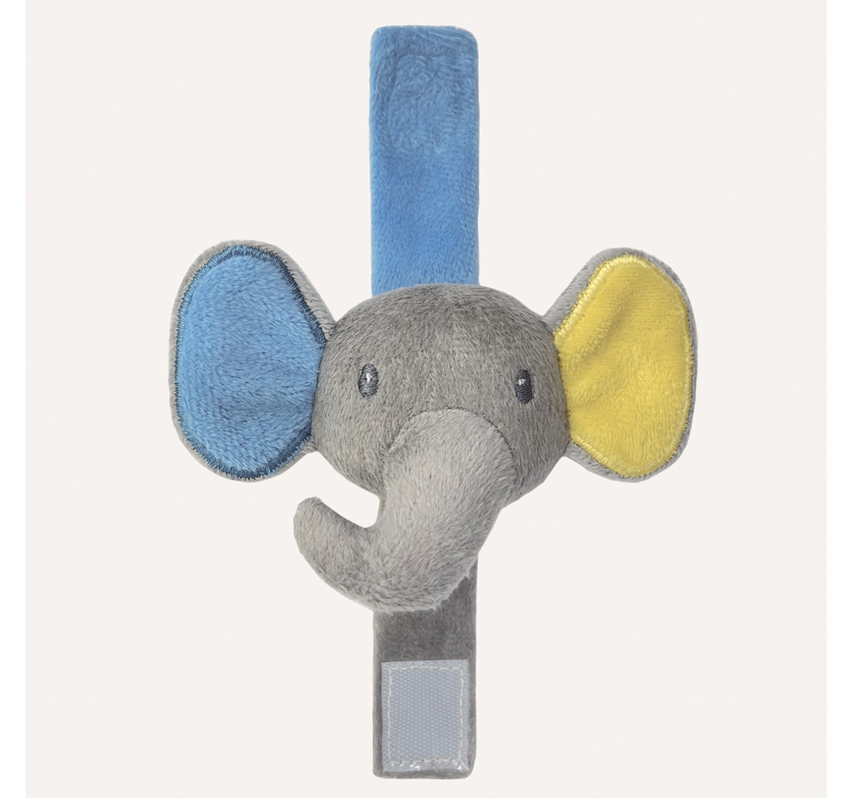 Abracadabra | Abracadabra Elephant Wrist Rattle - Grey