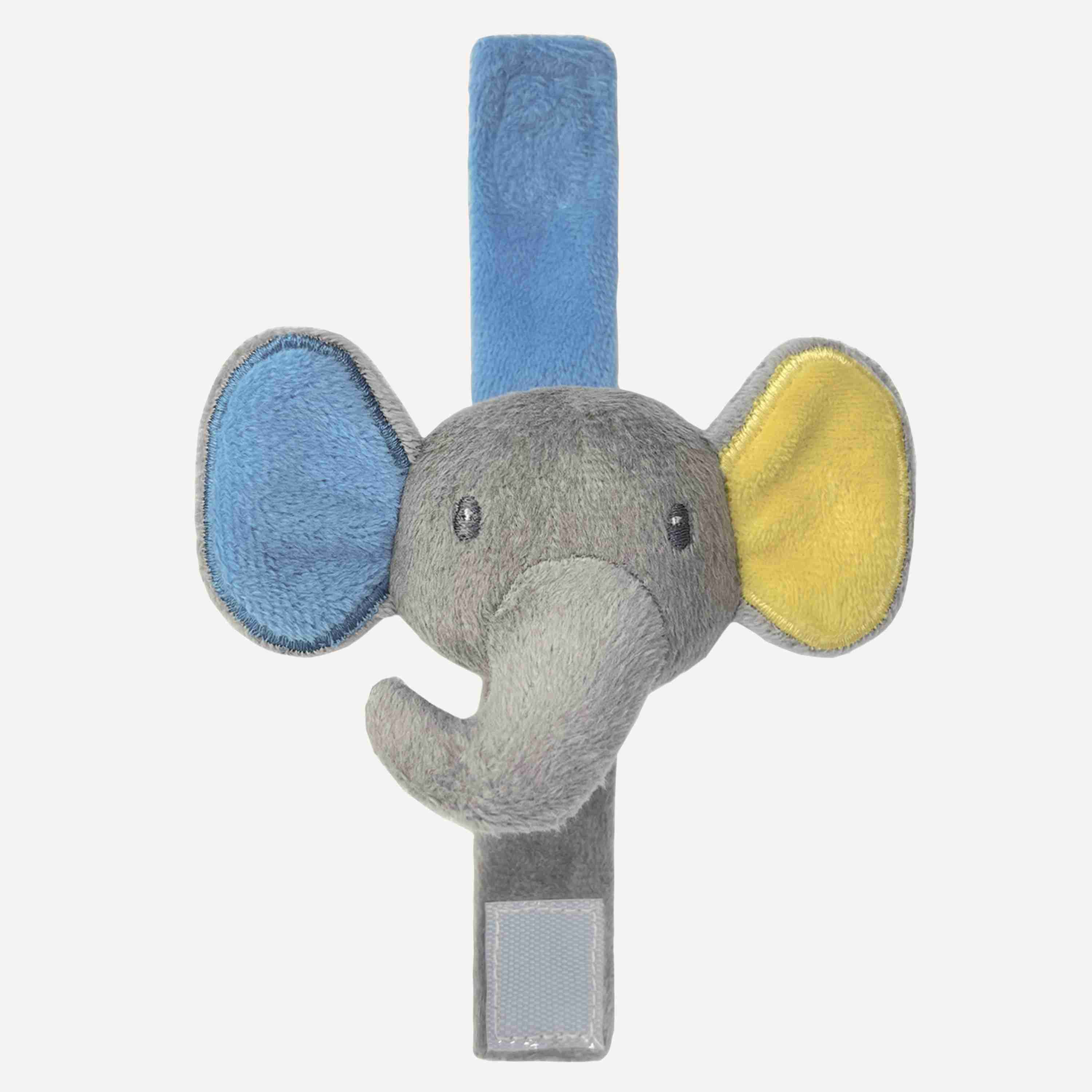 Abracadabra Elephant Wrist Rattle - Grey