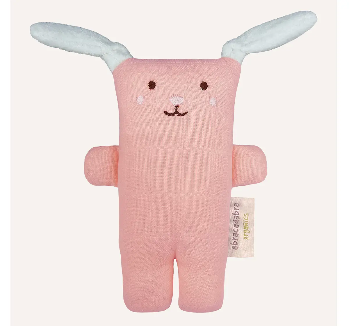 Abracadabra | Abracadabra Organics Collectible Bunny Cuddle Toy - Pink