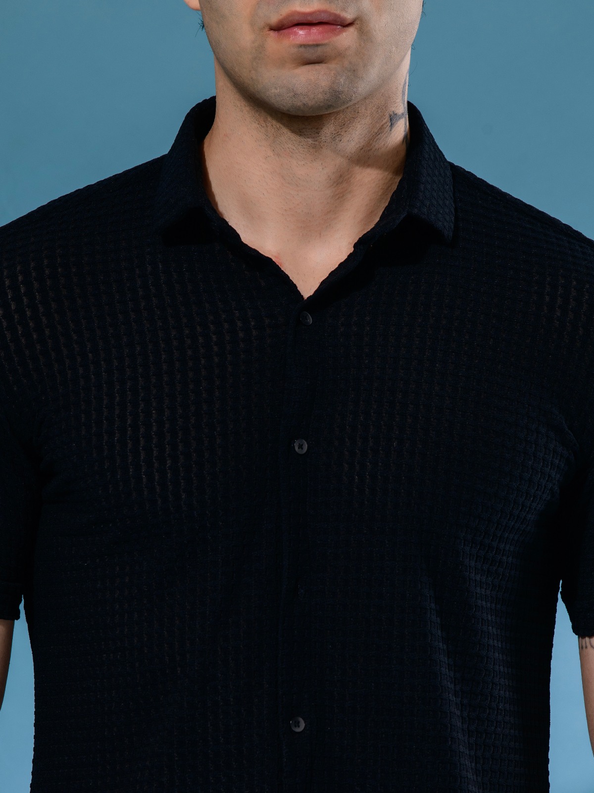 ALBION MENS NEW GARAGE 6 (BLACK) SHIRT
