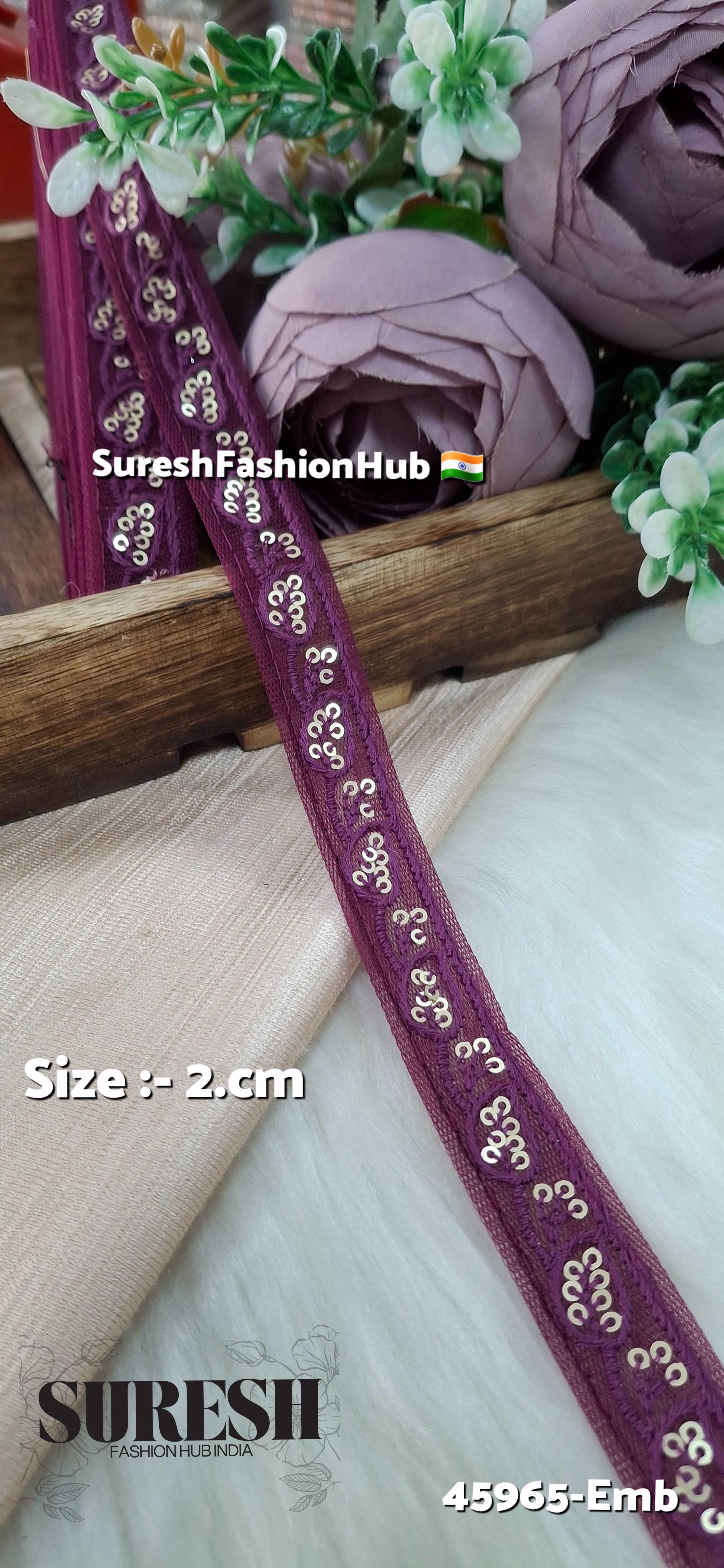 Tone-on-Tone Embroidery Lace