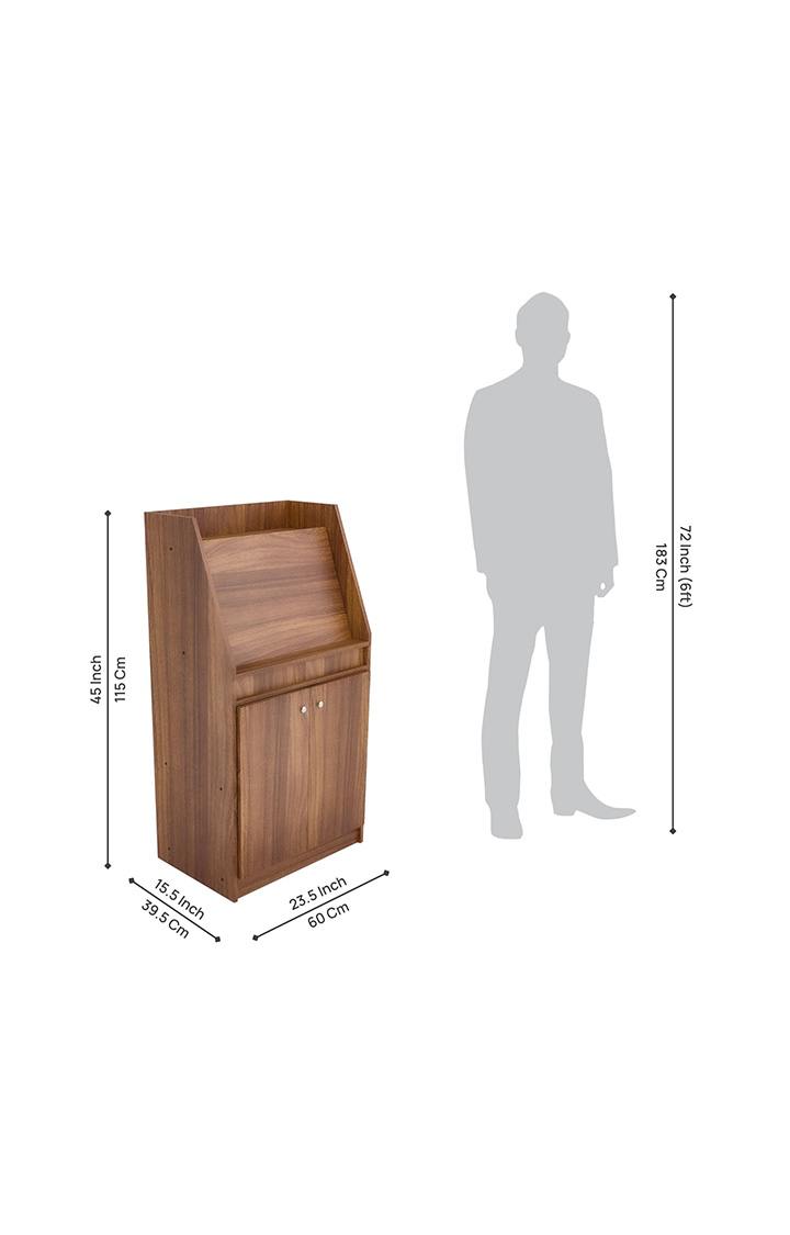 NEUDOT Wonder Engineered Study Table | Multi-Purpose Study Table | Computer Table for Students | Office Table with Drawers | Desk for Work from Home | 1 Year Warranty - Leon Teak