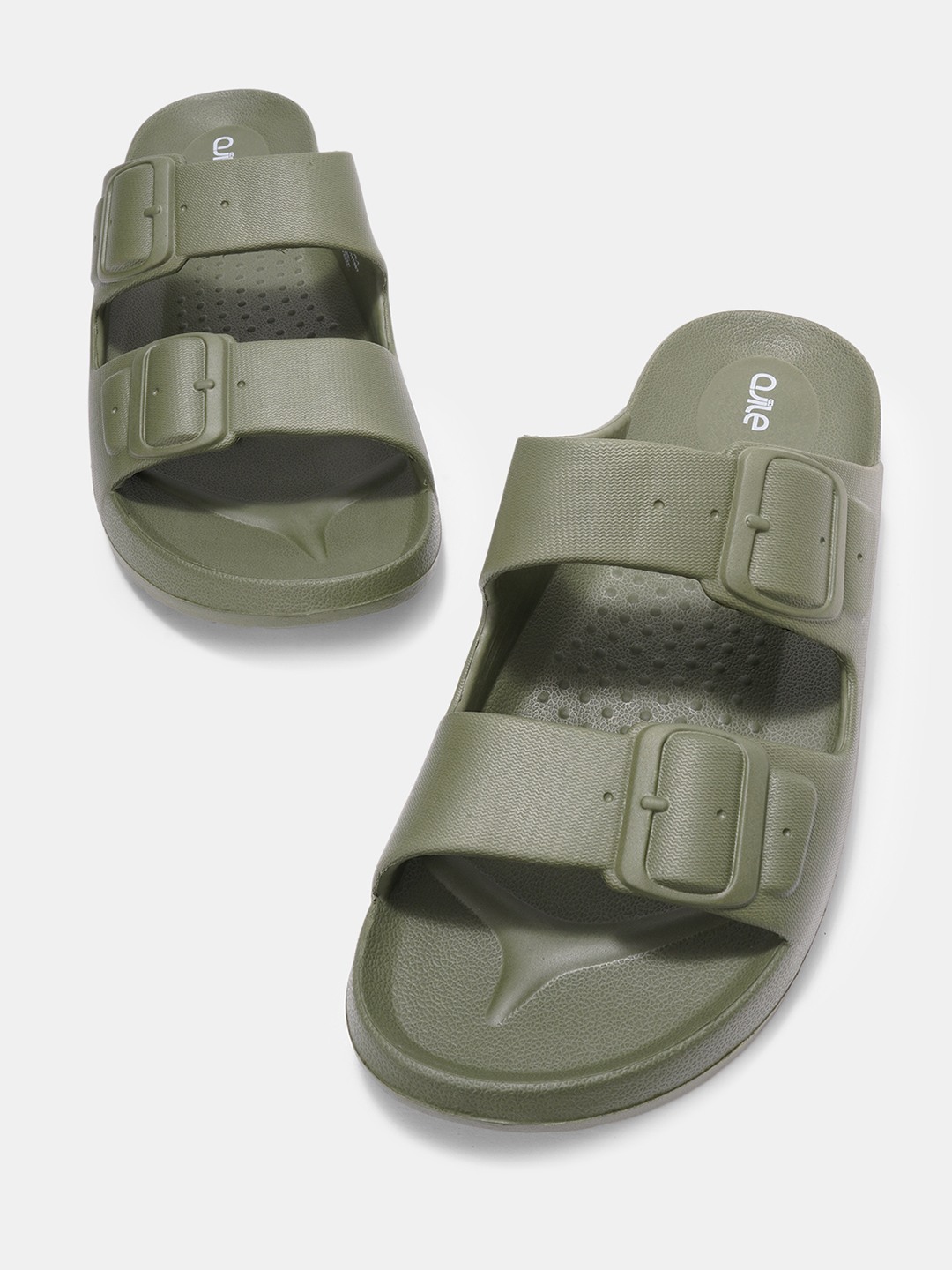 Olive Solid Moulded Pool Slides