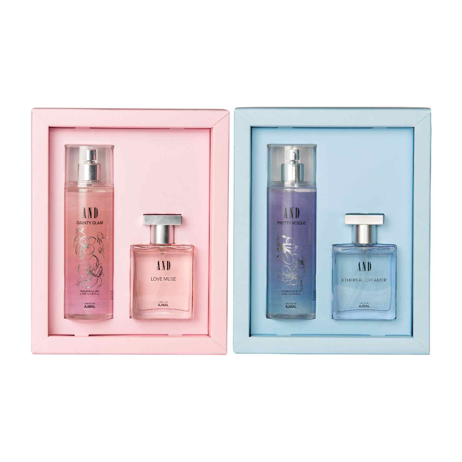 AND Gift Pack - 1 and Gift Pack - 2 Pack of 2 for Women Crafted by Ajmal