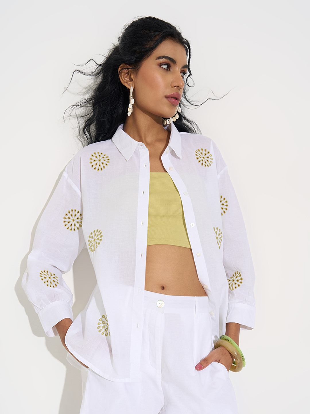 EmbroideredWhiteTunics
